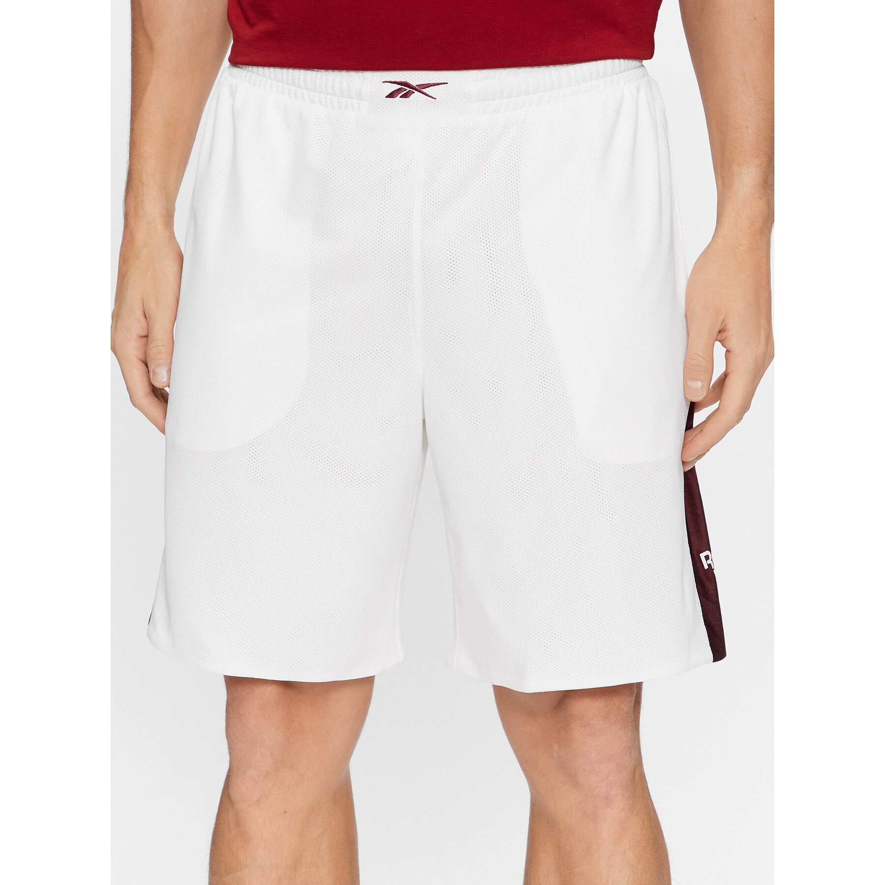Reebok Sportshorts Basketball IL1995 Weiß Regular Fit
