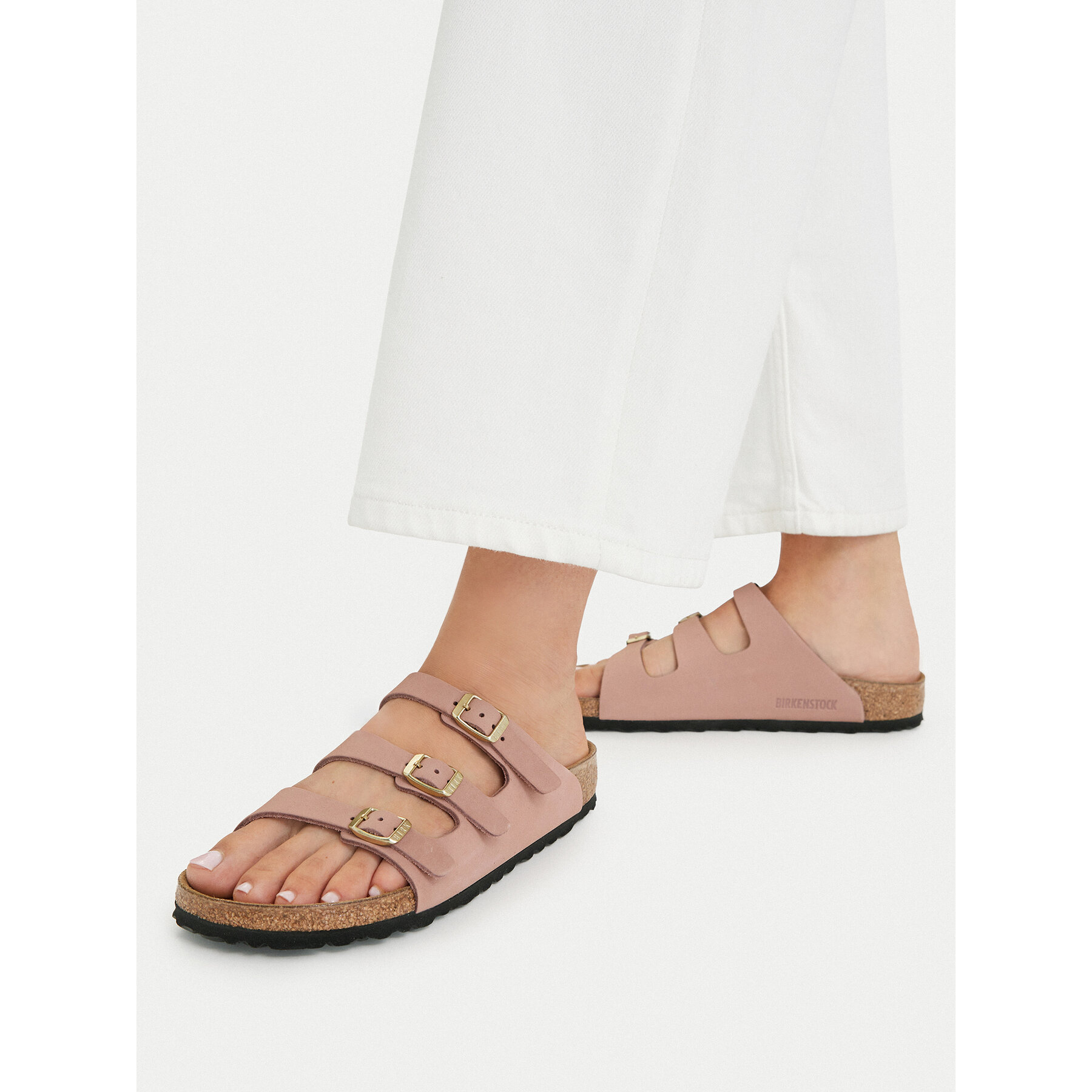 Natikači Birkenstock Florida Fresh 1031813 Roza