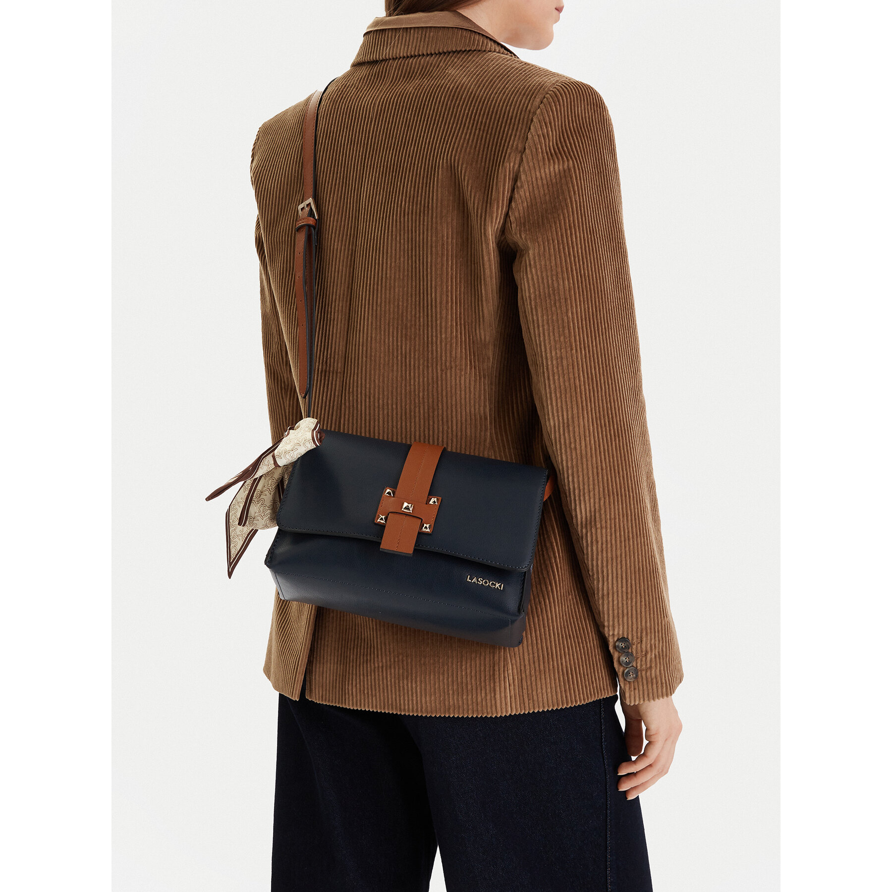 Τσάντα Lasocki CEO-LSK-L-008-09 Σκούρο μπλε