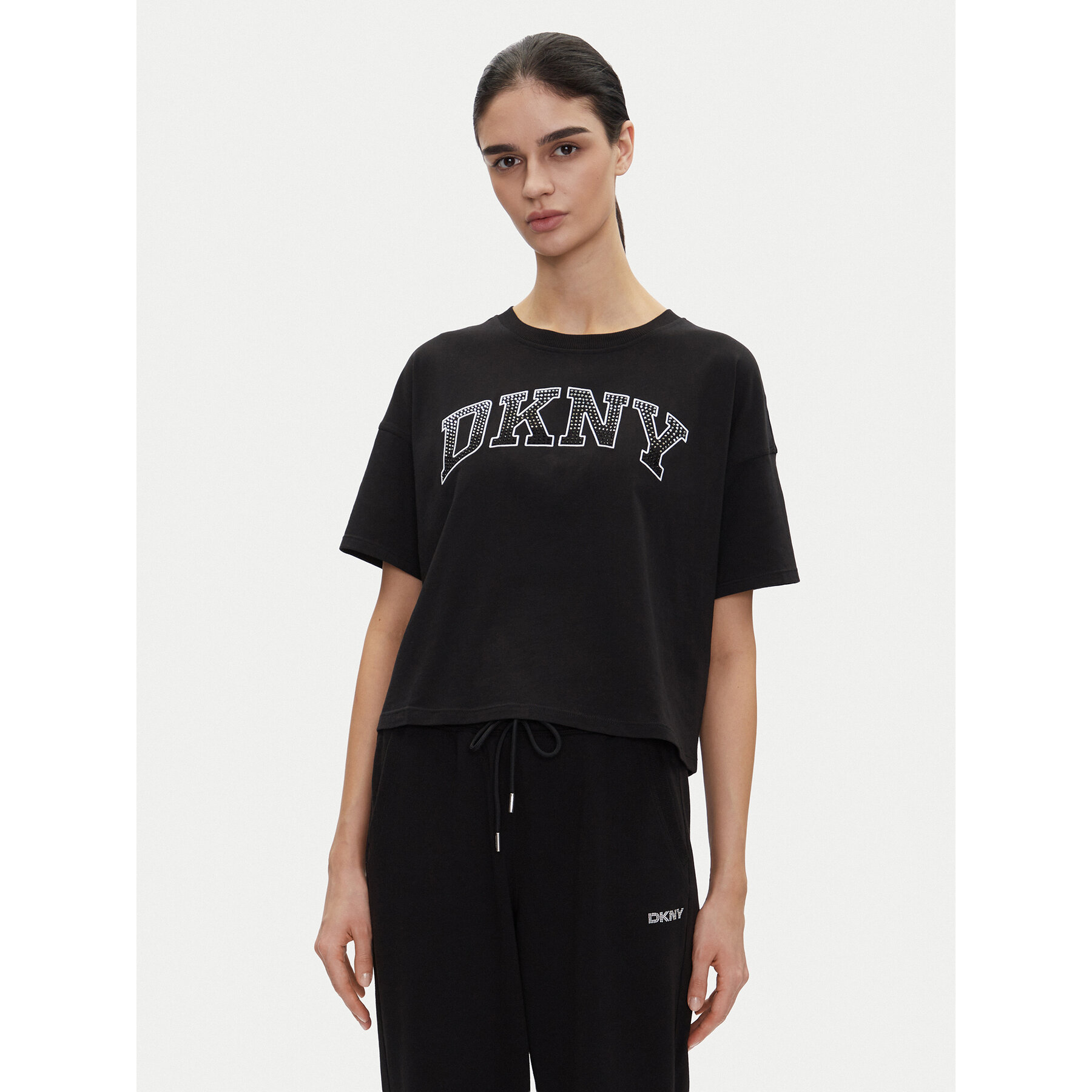 DKNY Sport DKNY Sport T-Shirt DP5T1223 Μαύρο Regular Fit