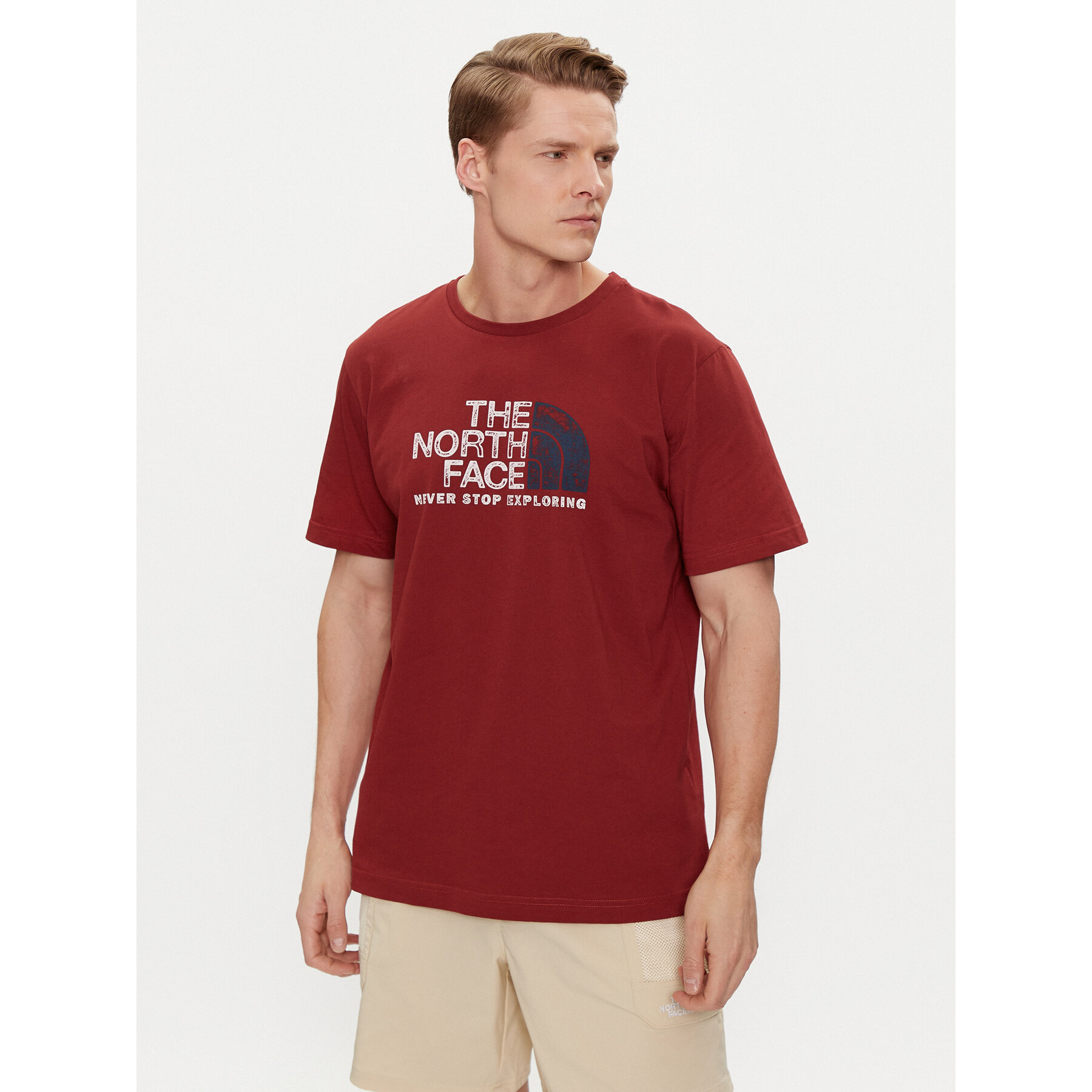 The North Face T-shirt Rust 2 NF0A87NW Rosso Regular Fit