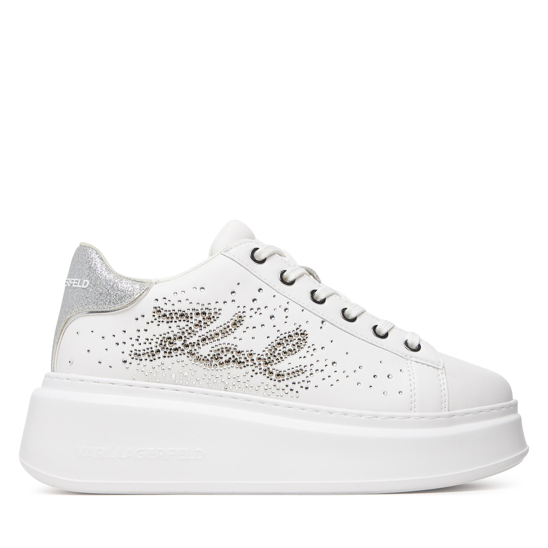 Sneakers KARL LAGERFELD Anakapri KL63516S Alb