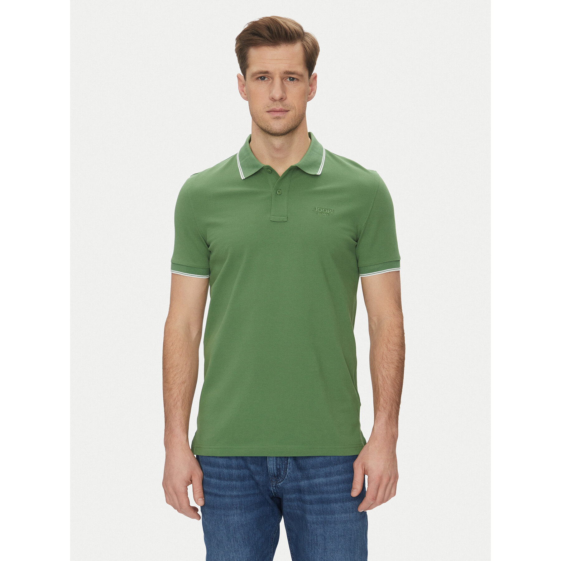 JOOP! Jeans JOOP! Jeans Polo 15 JJJ-04Agnello 30045613 Πράσινο Modern Fit