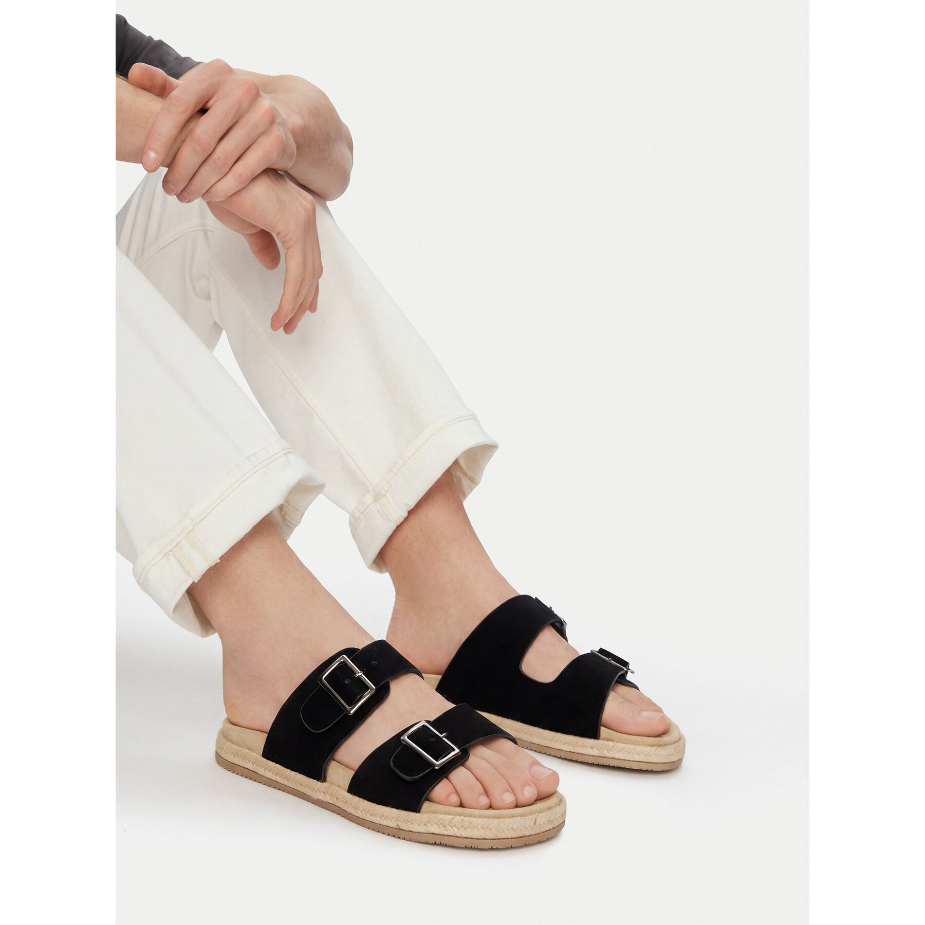 Şlapi Quiksilver CEO-CROSSJACK-01 Negru