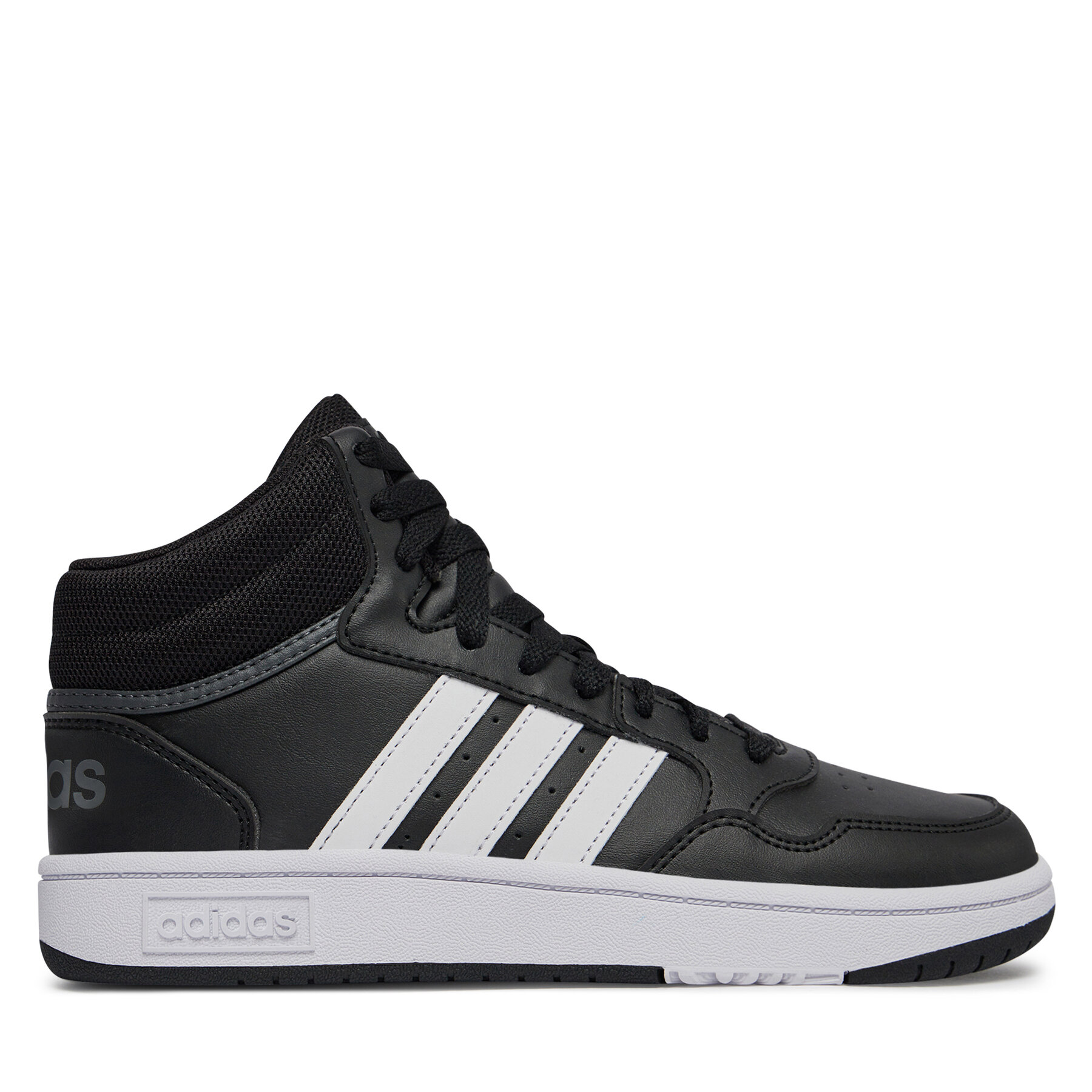 Tenisice adidas Hoops 3.0 Mid K GW0402 Crna