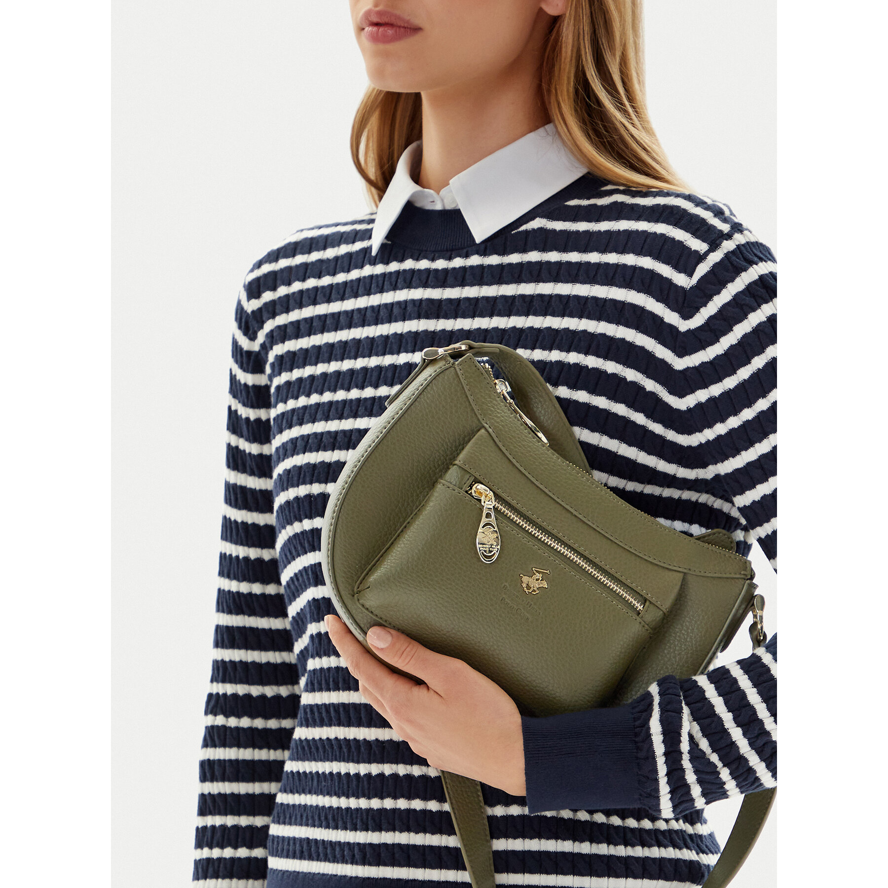 Дамска чанта Beverly Hills Polo Club C-BHPC-L-017-08 Зелен