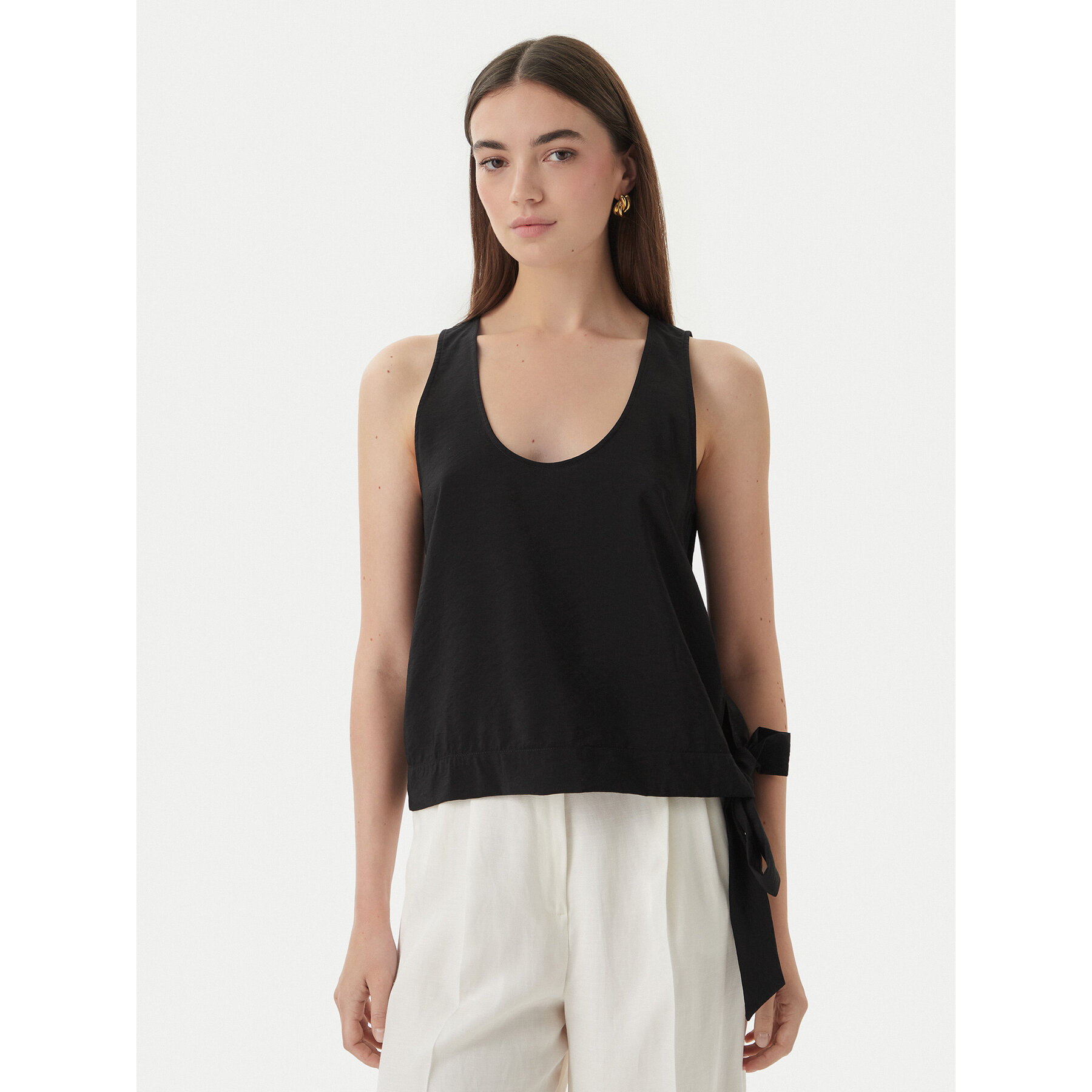 Marella Top Umico 2613161024 Schwarz Regular Fit