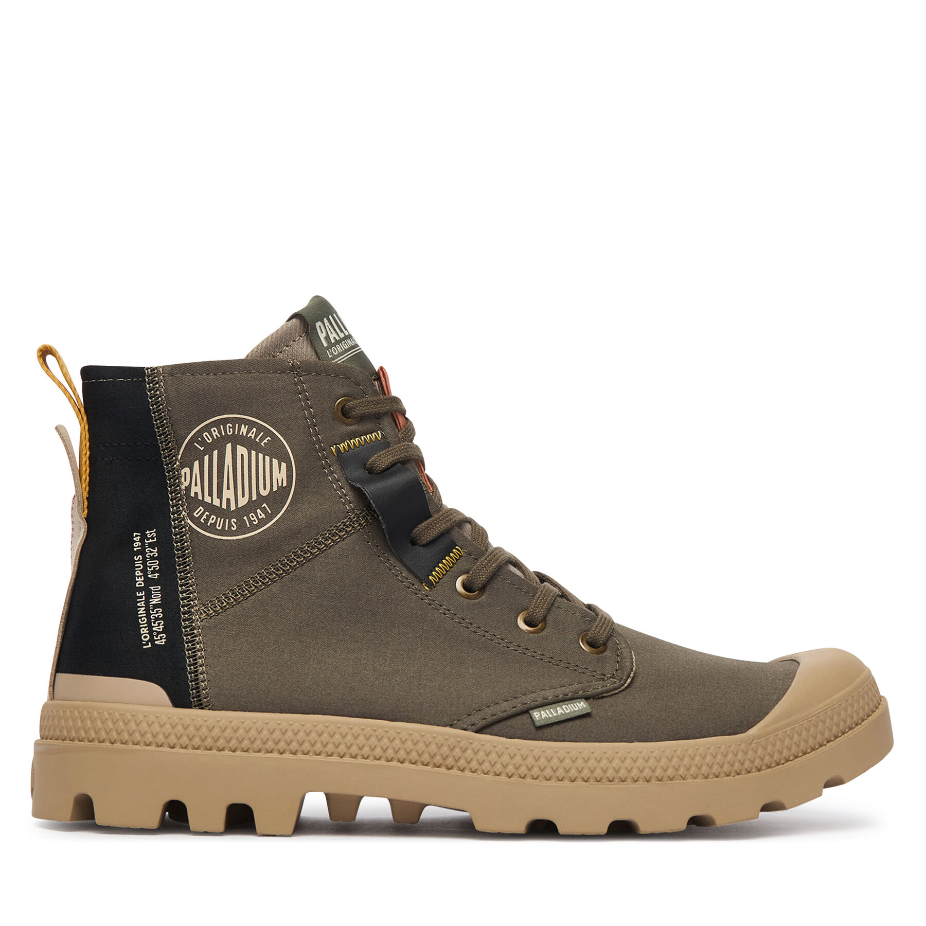 Trappers Palladium Pampa Hi Layer Zip 09549-282-M Maro