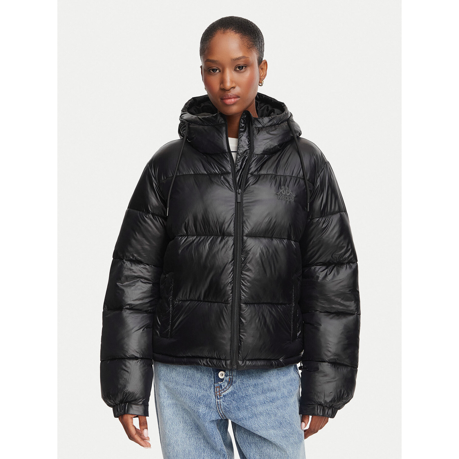 Kappa Zimska jakna Marlene 36226VW Crna Comfort Fit