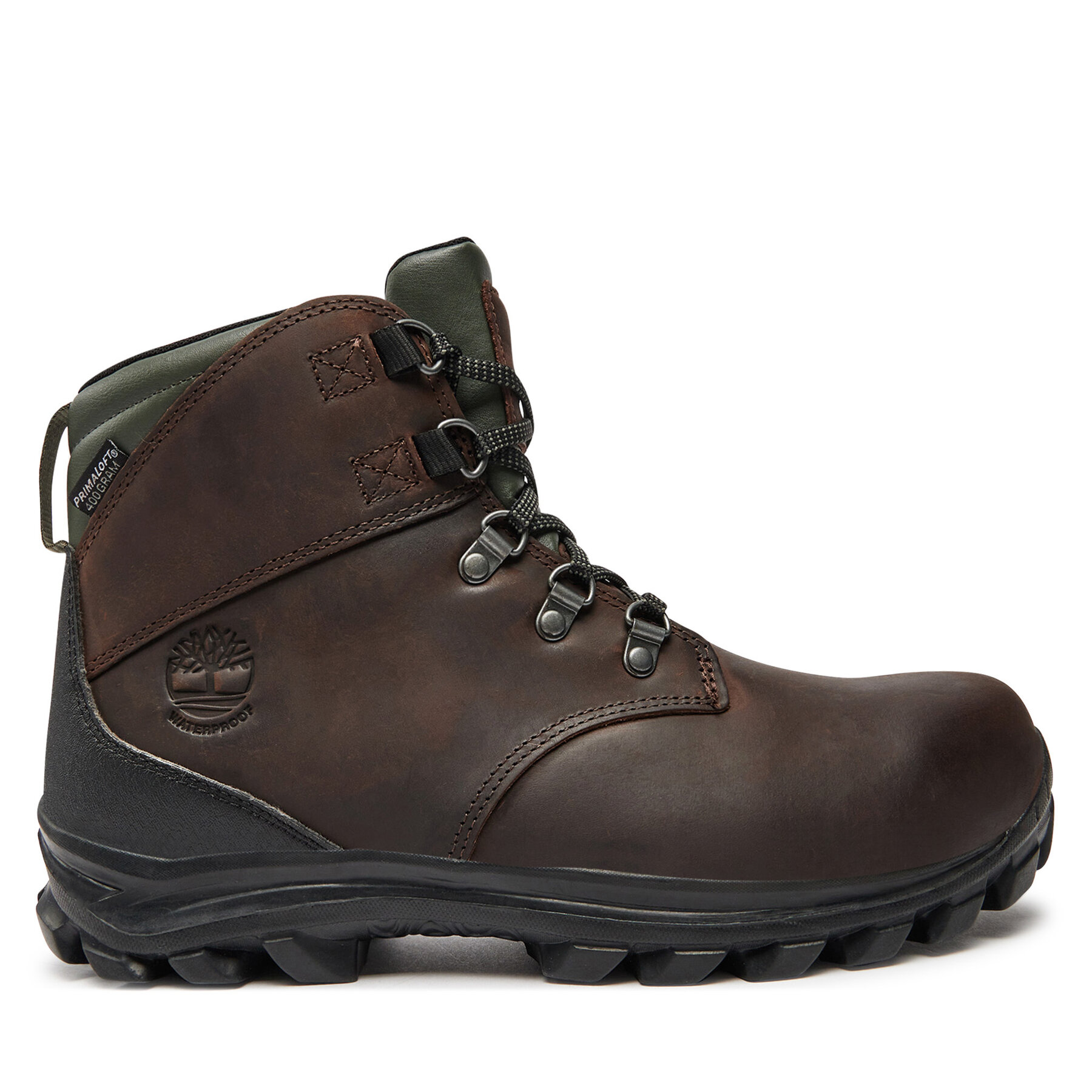Šnurovacia obuv Timberland Halbhoher Chillberg Snow Boot TB1A64N89311 Hnedá