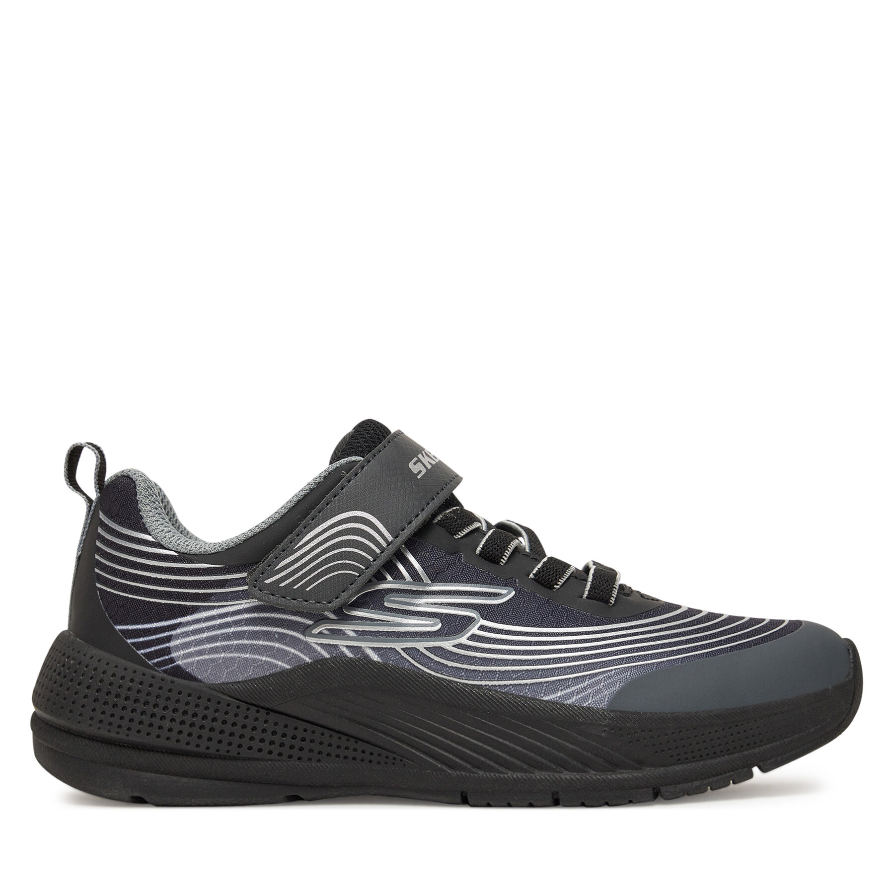 Tenisice Skechers Microspec Advance- 403926L/BKSL Crna