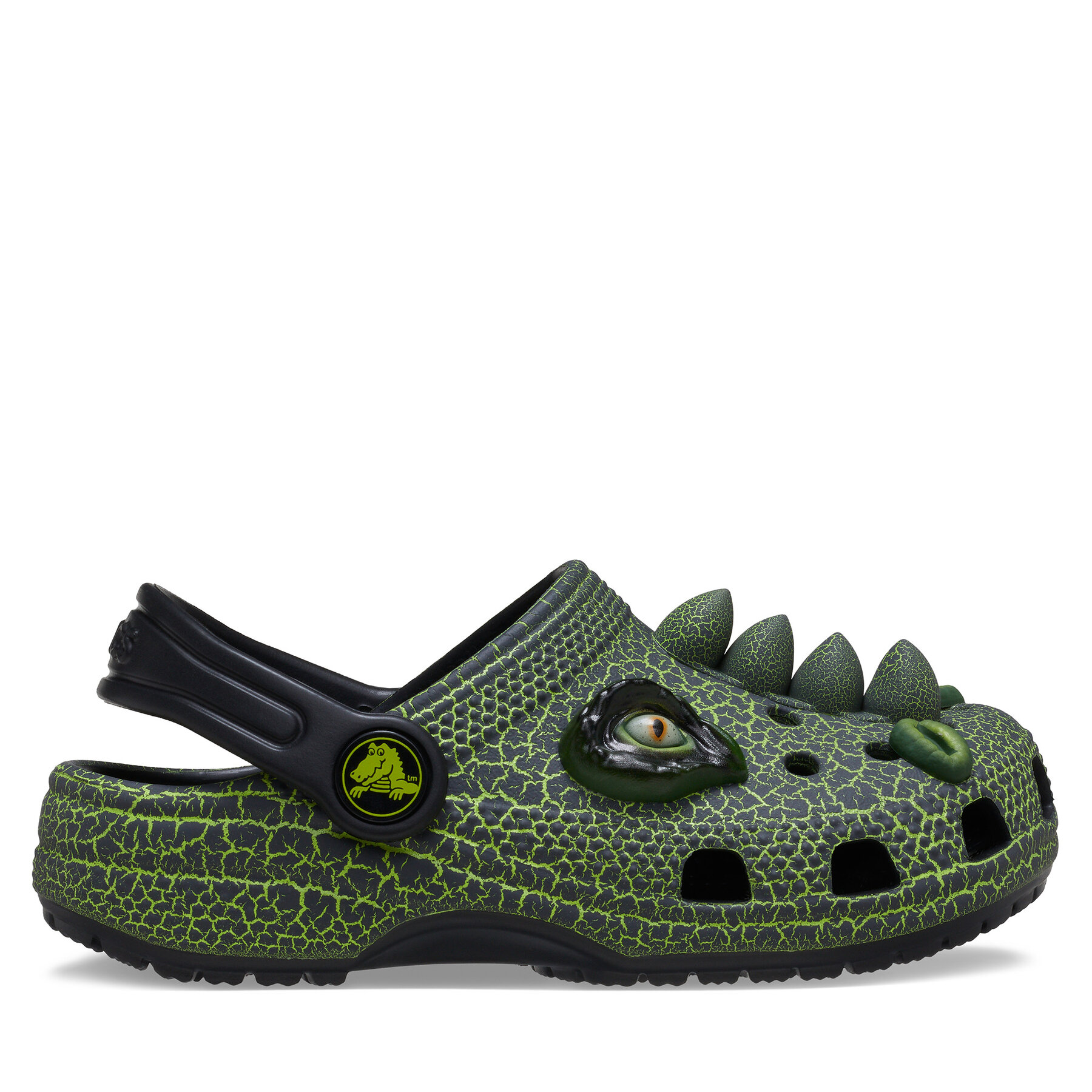 Natikači Crocs Classic IAM Scary Dino Clog T 211372 Črna