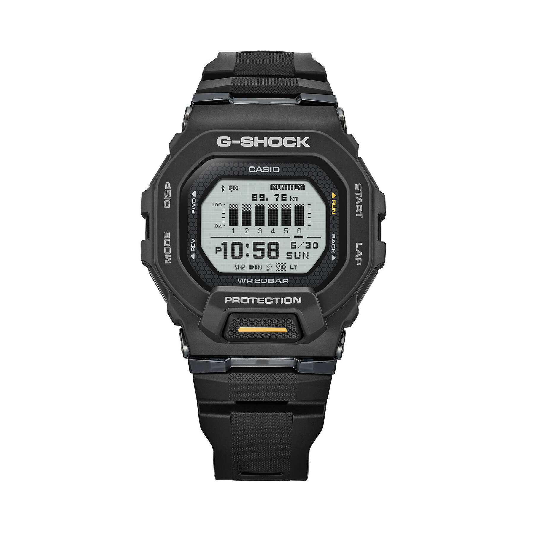 Hodinky G-Shock G-Squad GBD-200-1A1ER Čierna