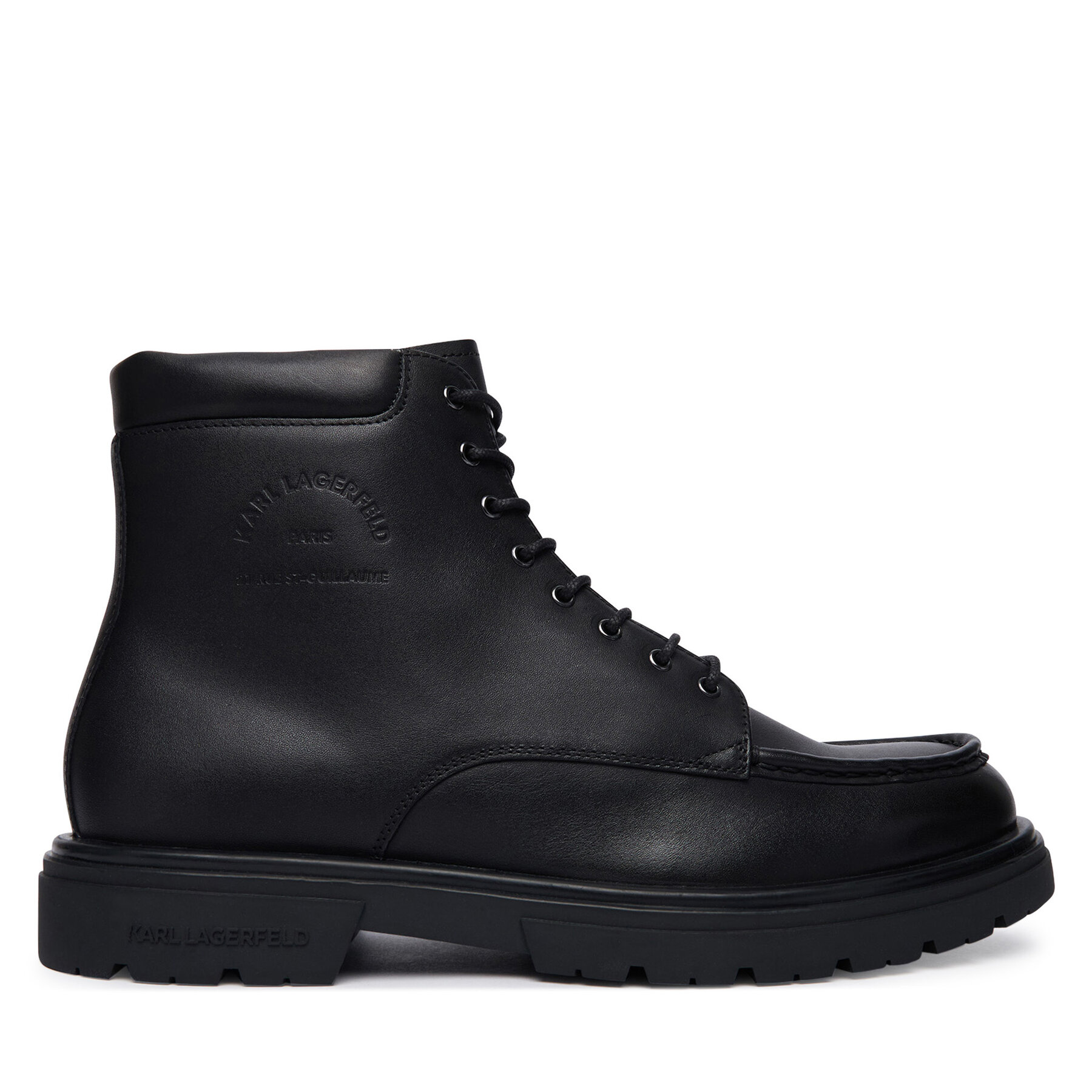 Зимни обувки KARL LAGERFELD Koby Lug KL11846 Черен