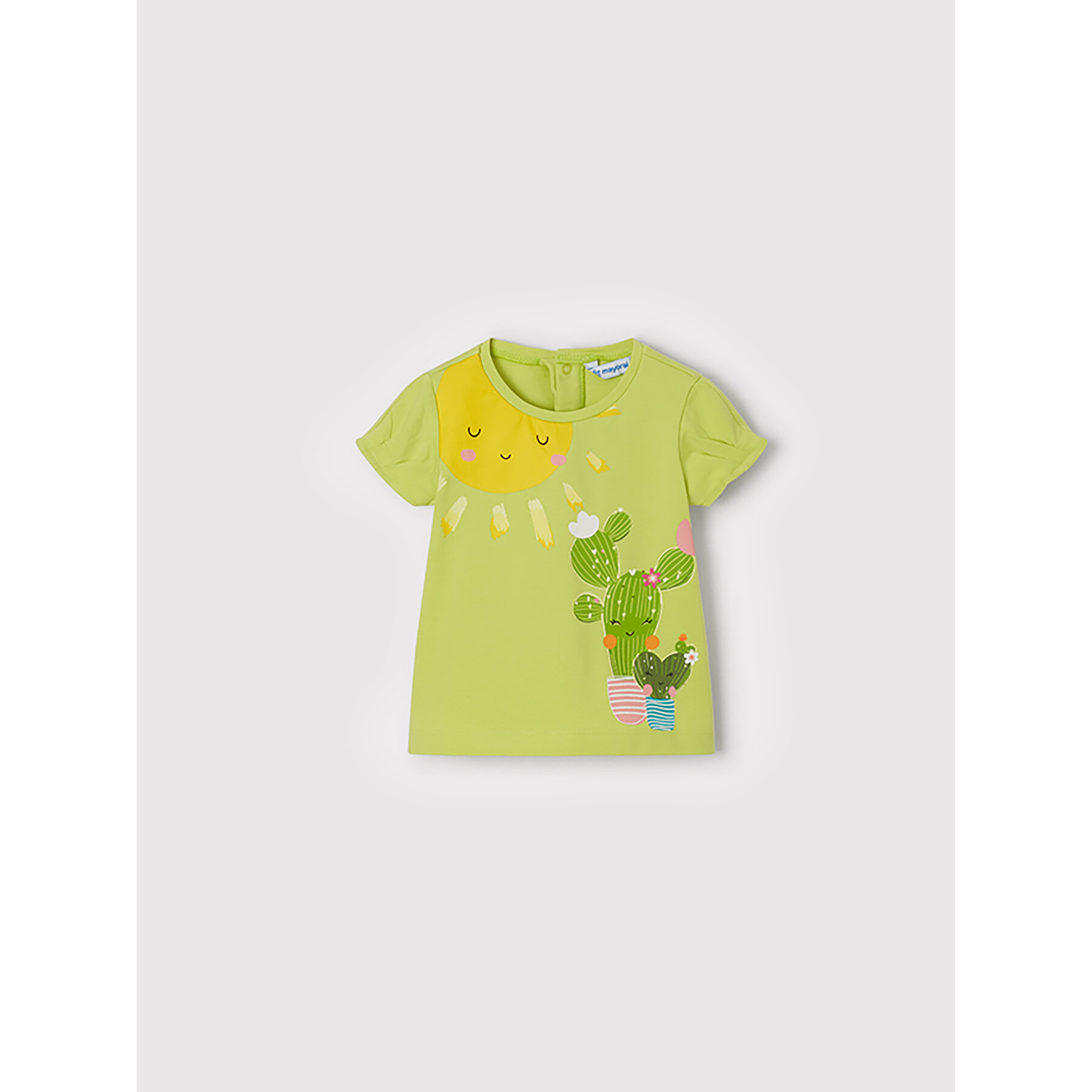 Mayoral Majica 1034 Zelena Regular Fit
