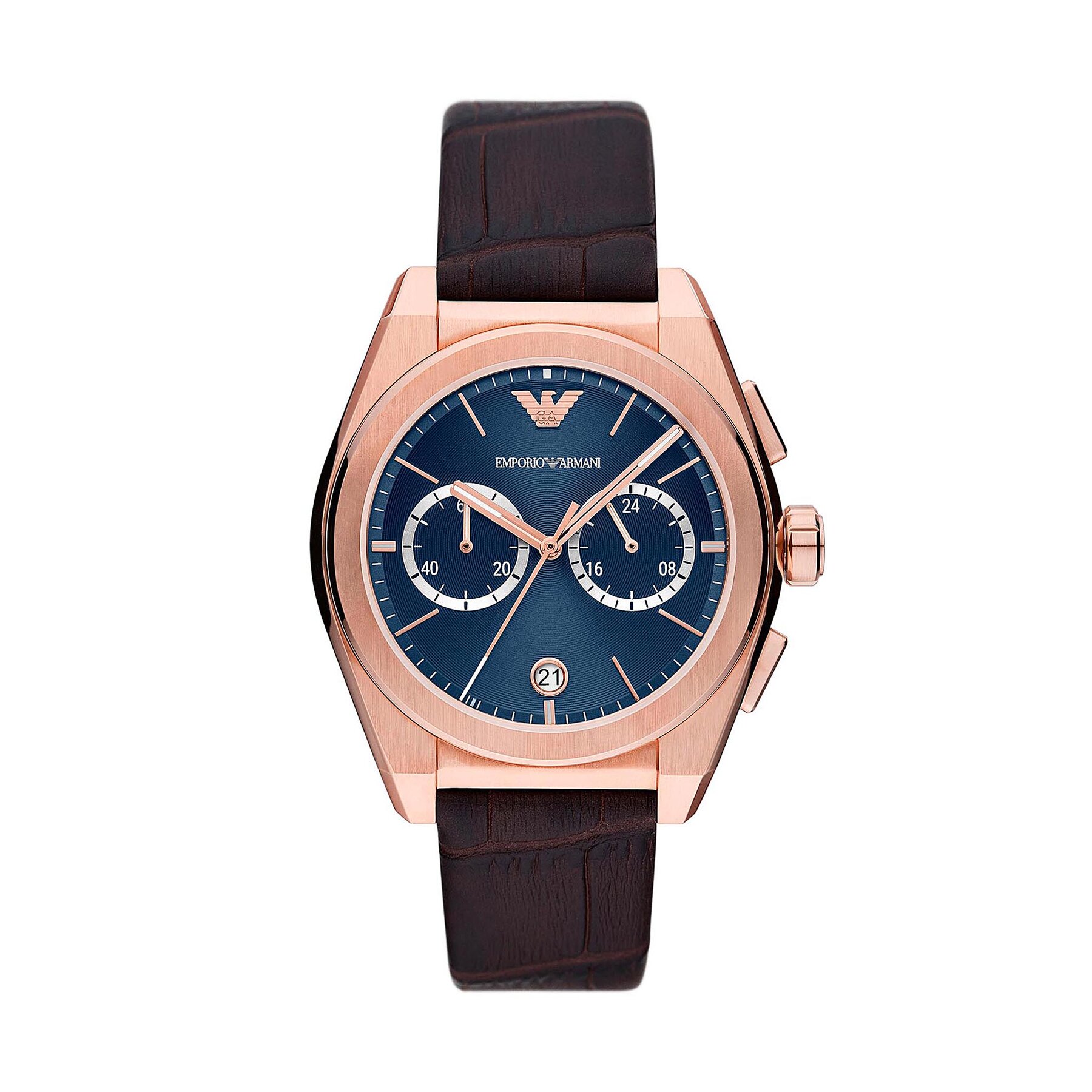 

Годинник Emporio Armani Federico AR11563 Rose Gold/Brown, Коричневий