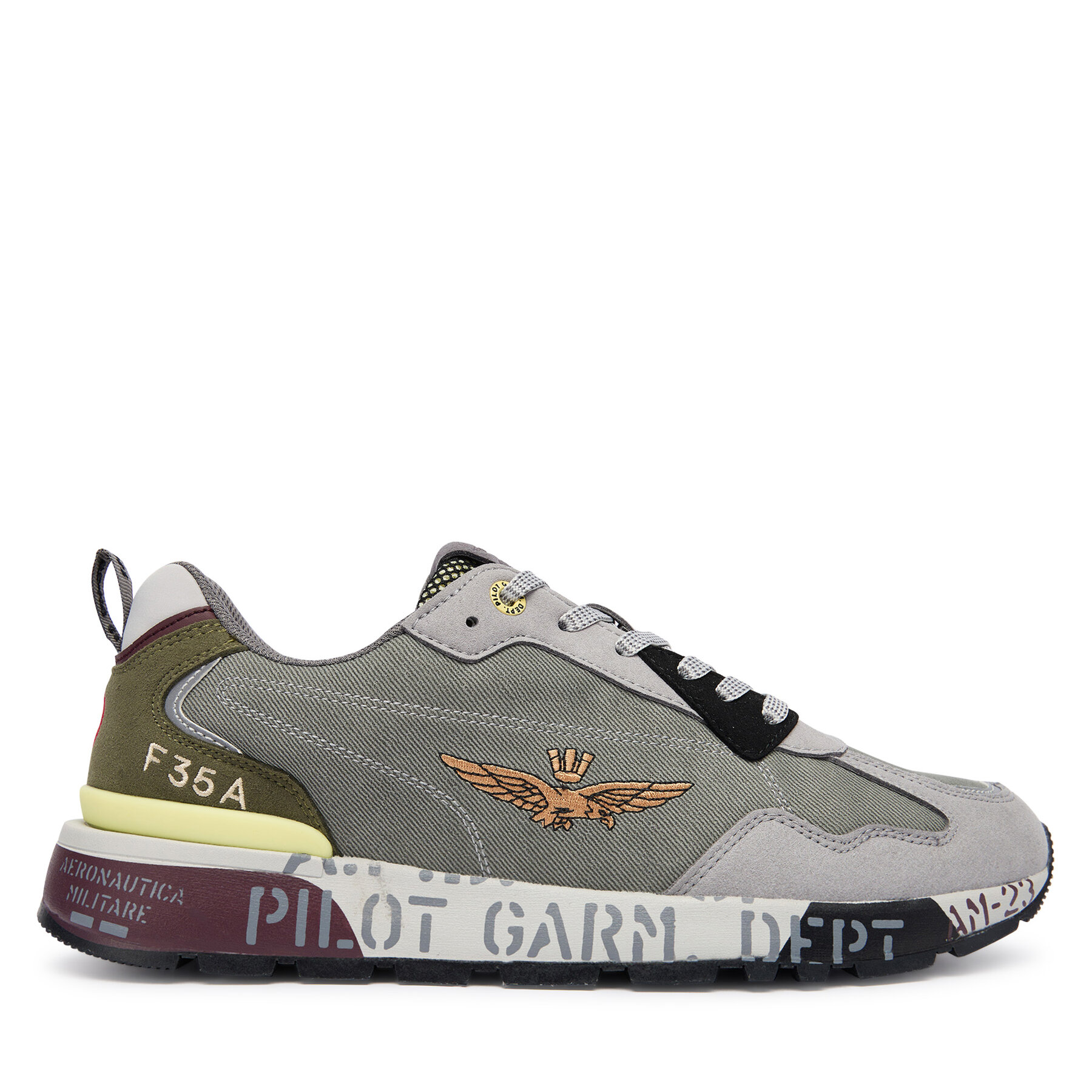 Sneakers Aeronautica Militare 252SC0276UCT03380 Grigio