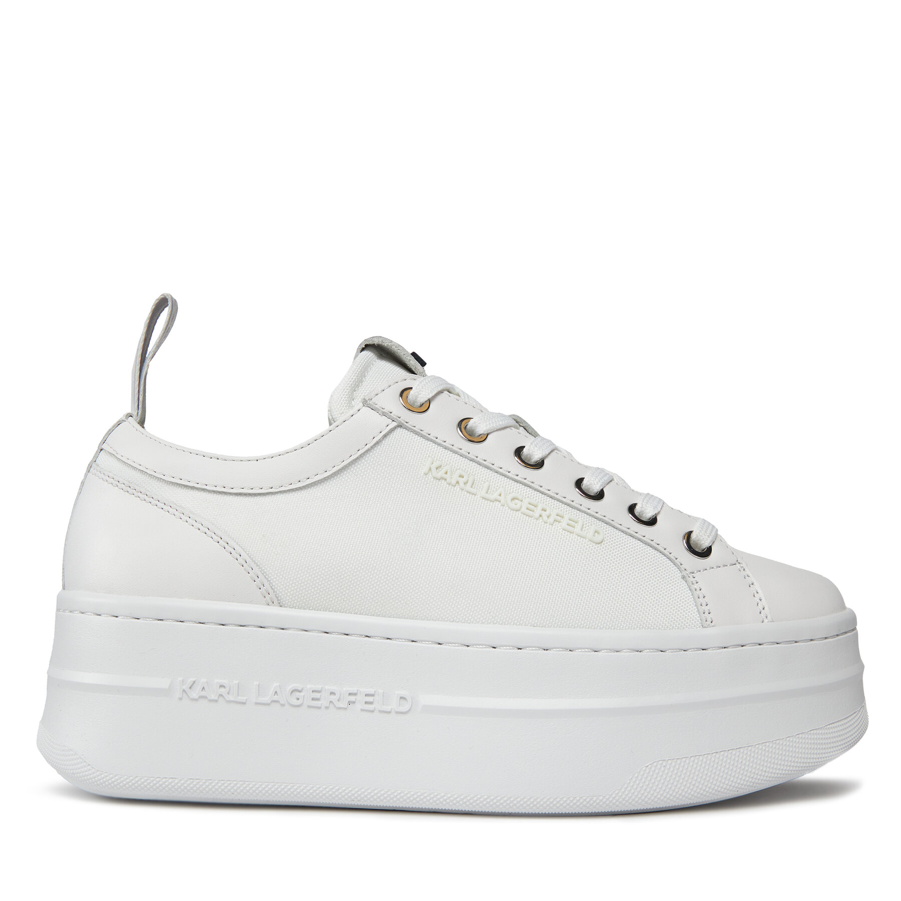 Damen Sneakers KARL LAGERFELD, Schuhgröße 40, Weiß, KL65019