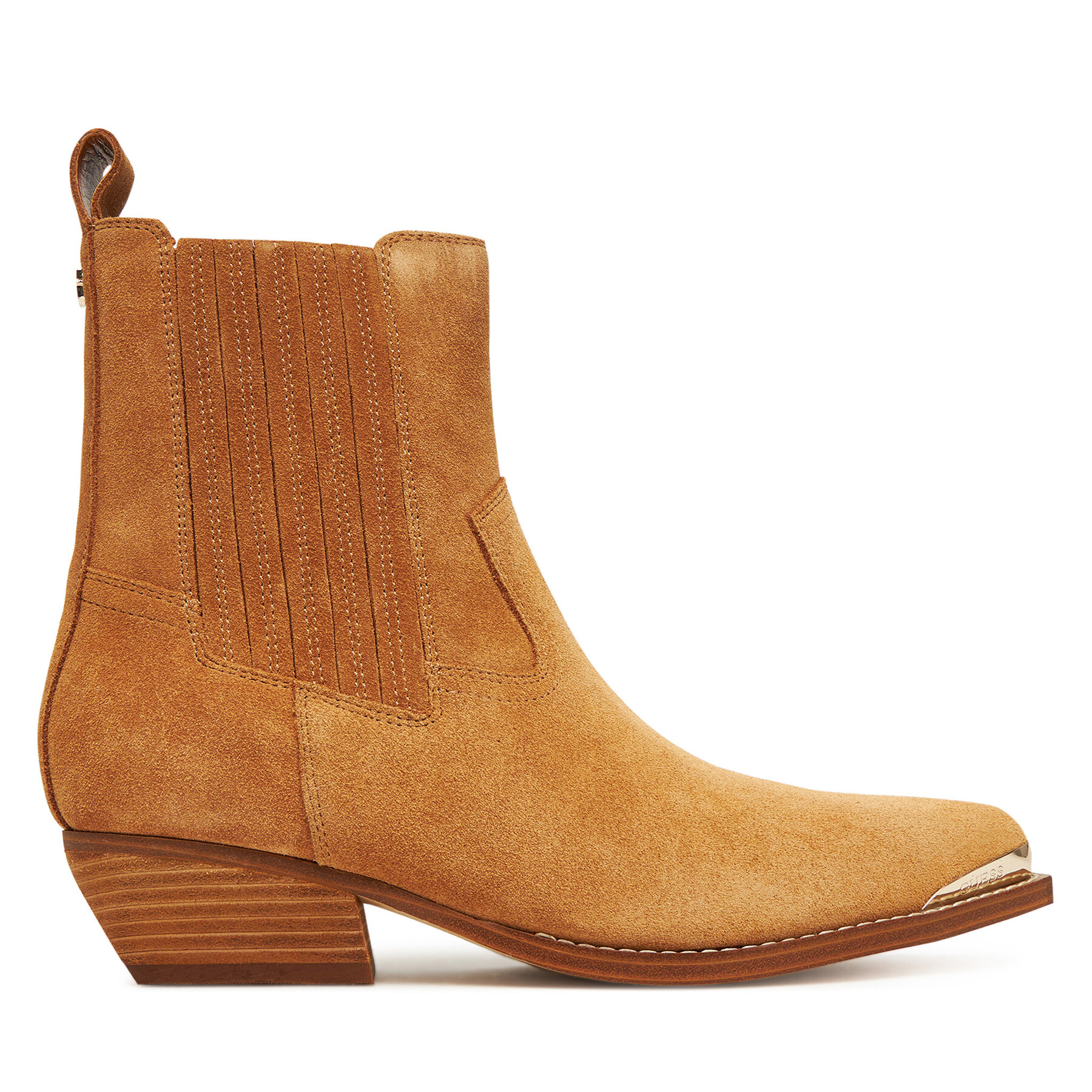 Cizme și botine cowboy Guess FLTLN2 SUE10 Maro