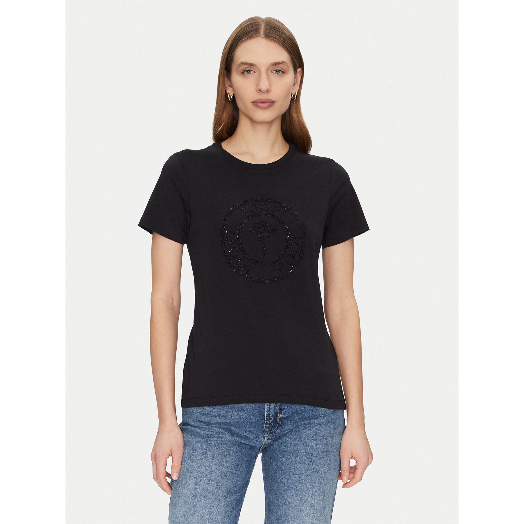 JOOP! Majica 30042942 Črna Slim Fit