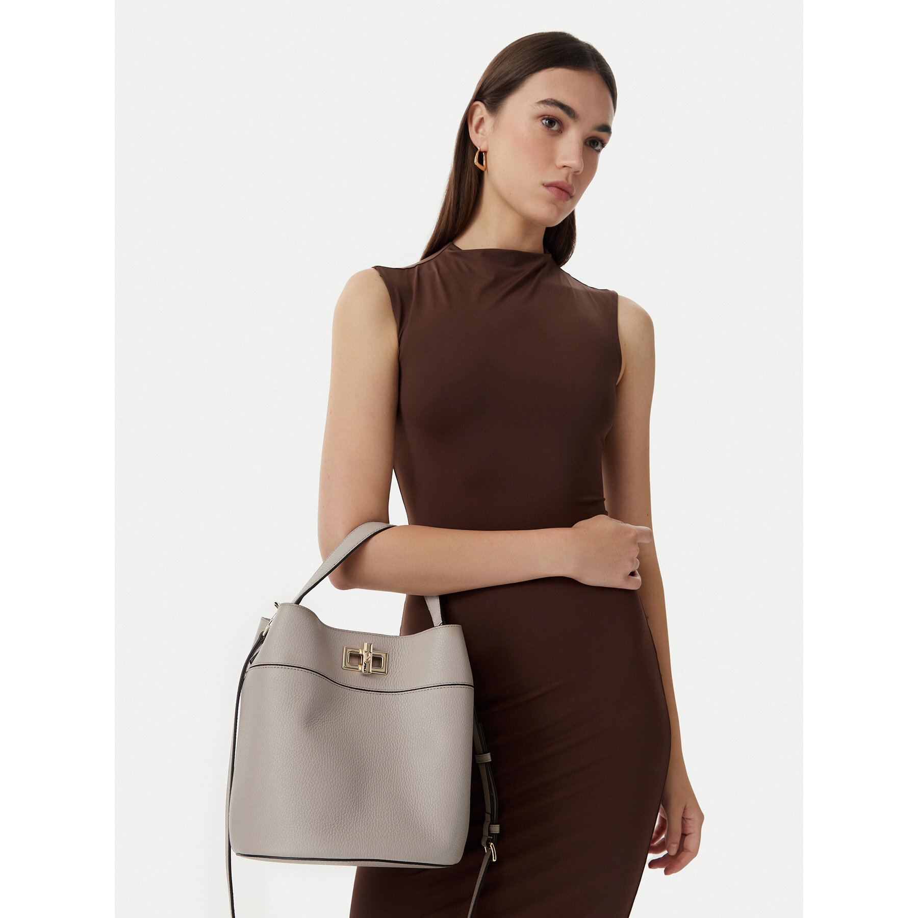 Furla Damen Beige Handtasche Amelia Bucket Wb01953 Hsf000 Cn 4892S Nosize
