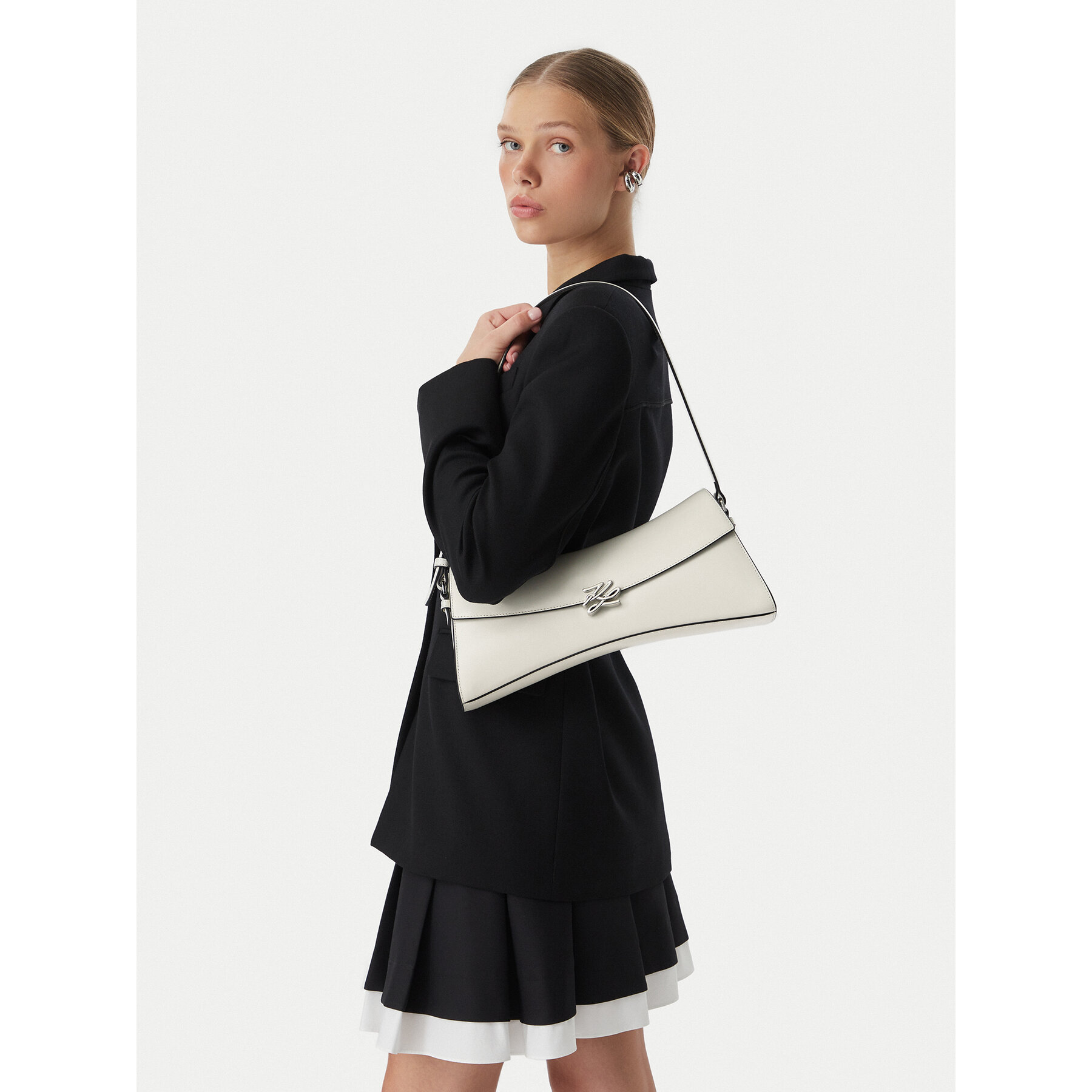 Torbica KARL LAGERFELD B3W30267 Bijela