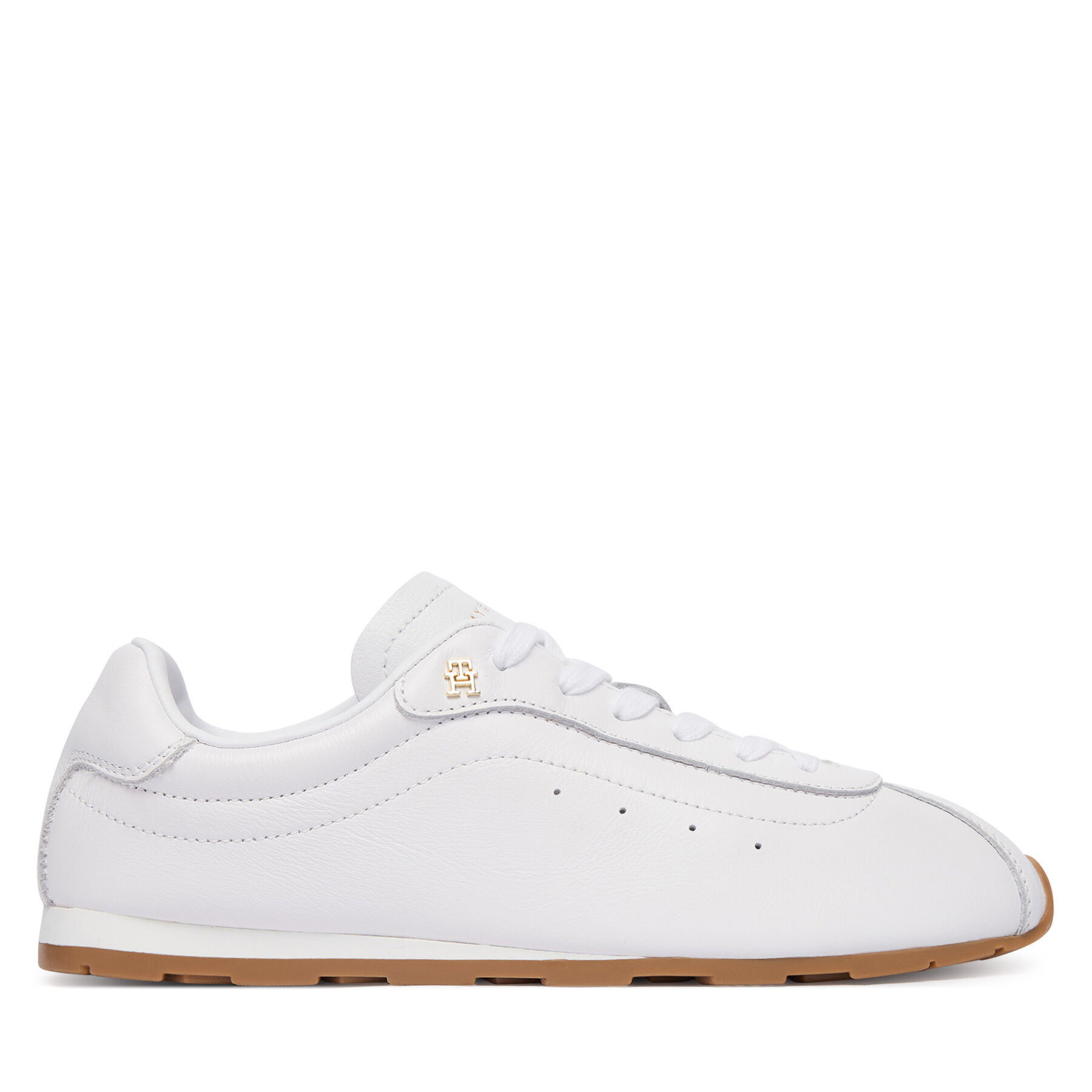 Sneakersy Tommy Hilfiger Th Low Profile Runner FW0FW08951 Biela