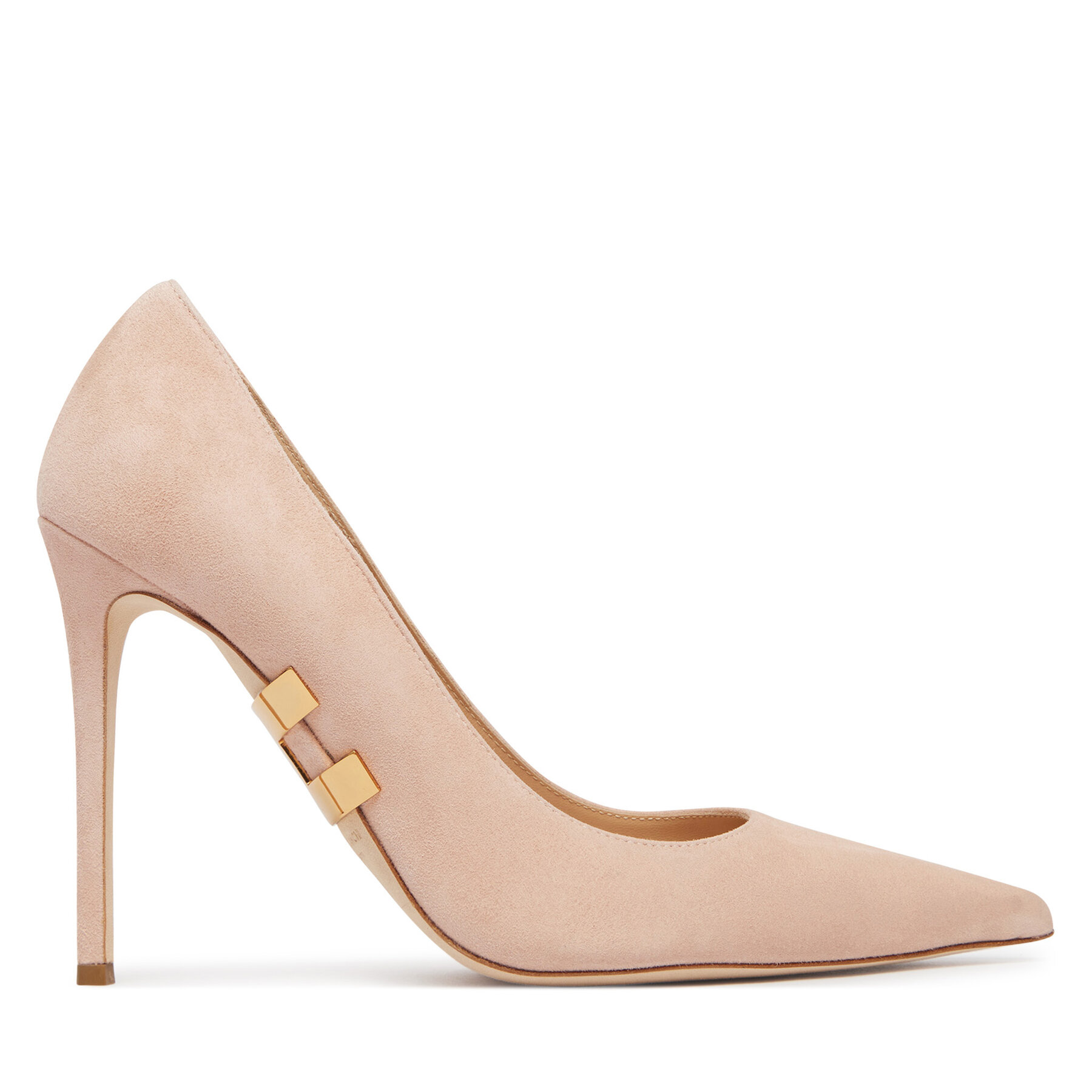 Pantofi cu toc subțire Elisabetta Franchi SA-16L-62E2-590 Bej deschis