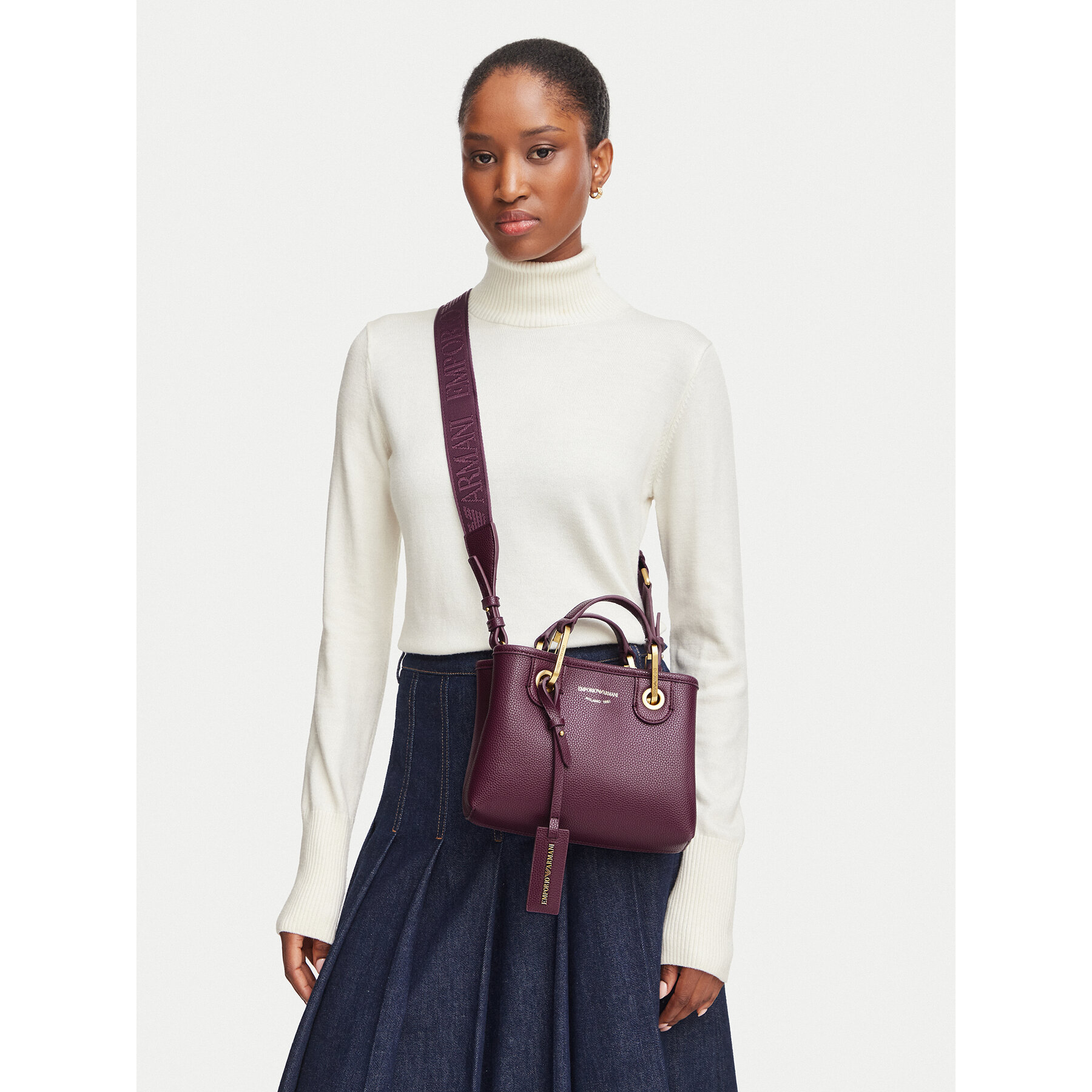 Дамска чанта Emporio Armani EW000382 AF12036 MA149 Бордо