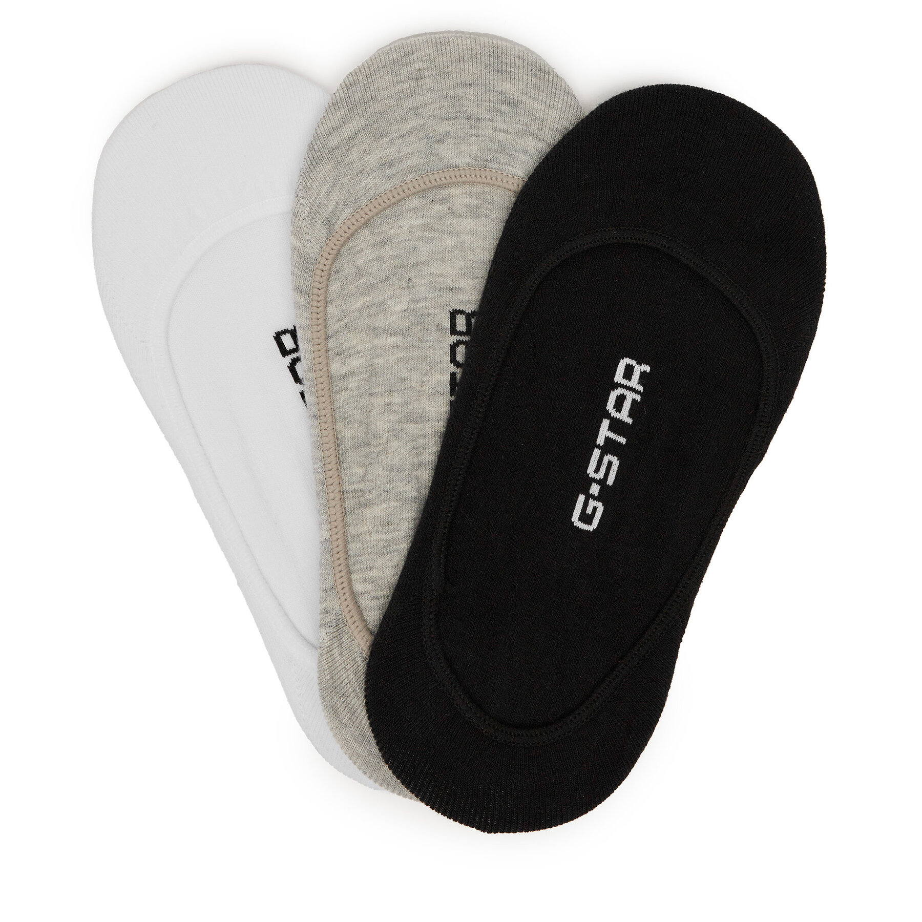 Șosete joase G-Star Raw AS_G-STAR_S_013_SS25 (3-PACK) Gri