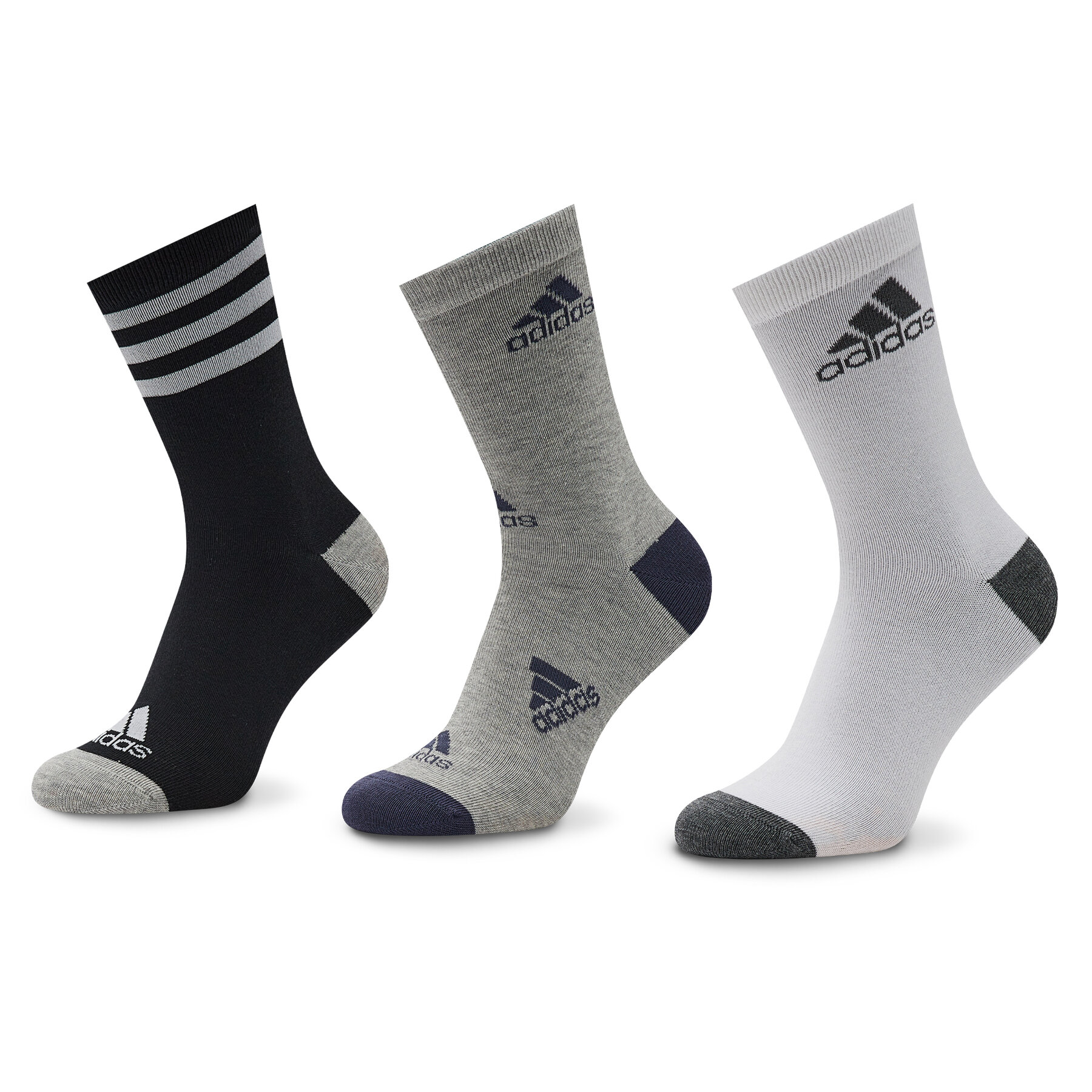 Дълги чорапи adidas Graphic Socks 3 Pairs HN5736 Черен