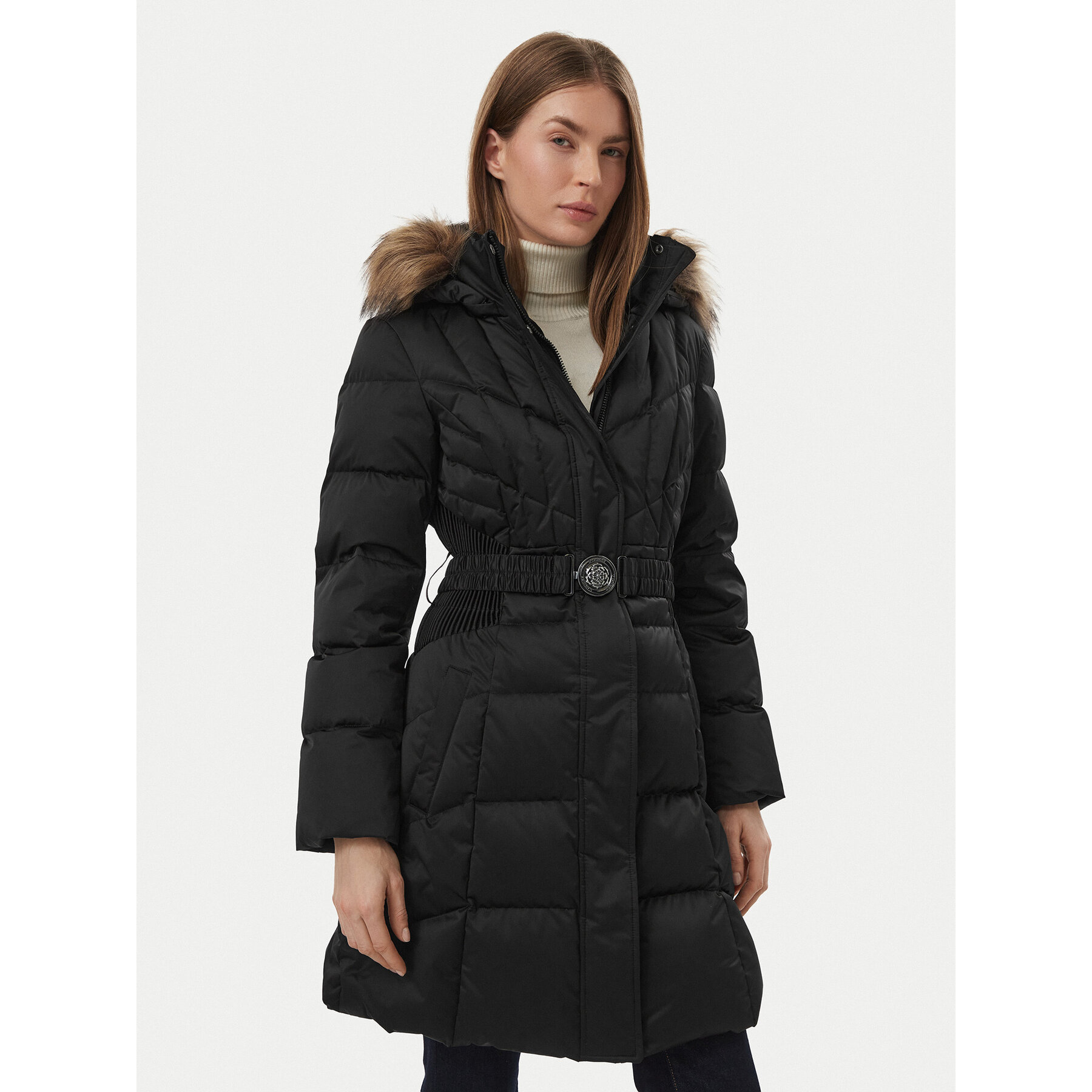 Guess Daunenjacke W6BL37 W4085 Schwarz Classic Fit