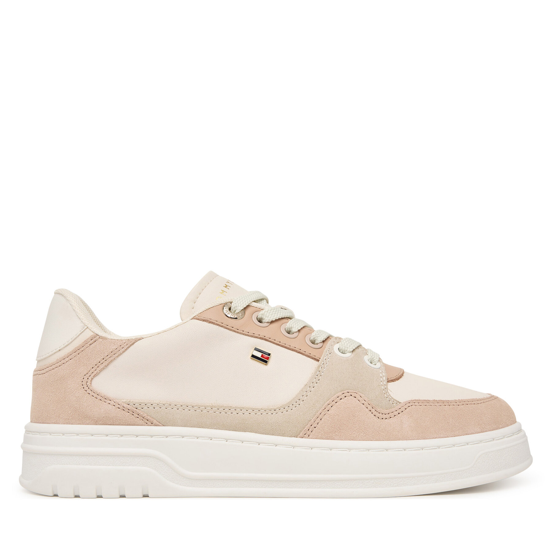 Snīkeri Tommy Hilfiger Court FW0FW09177 Écru