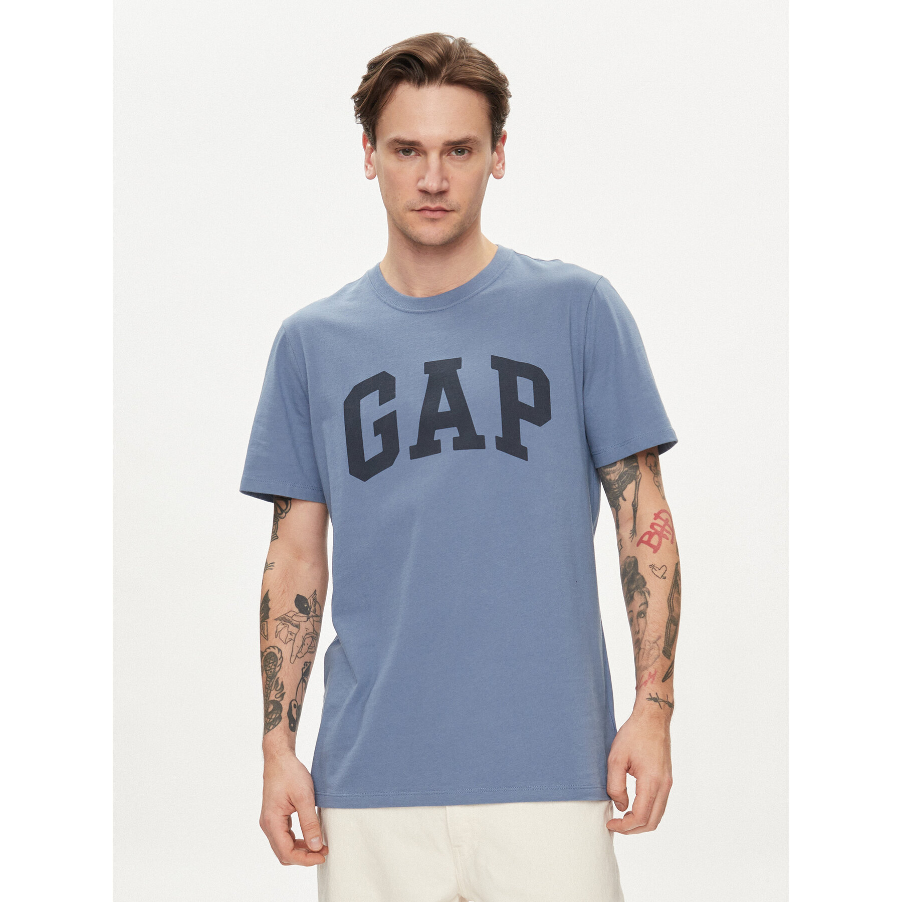 Gap Póló 856659-02 Kék Regular Fit