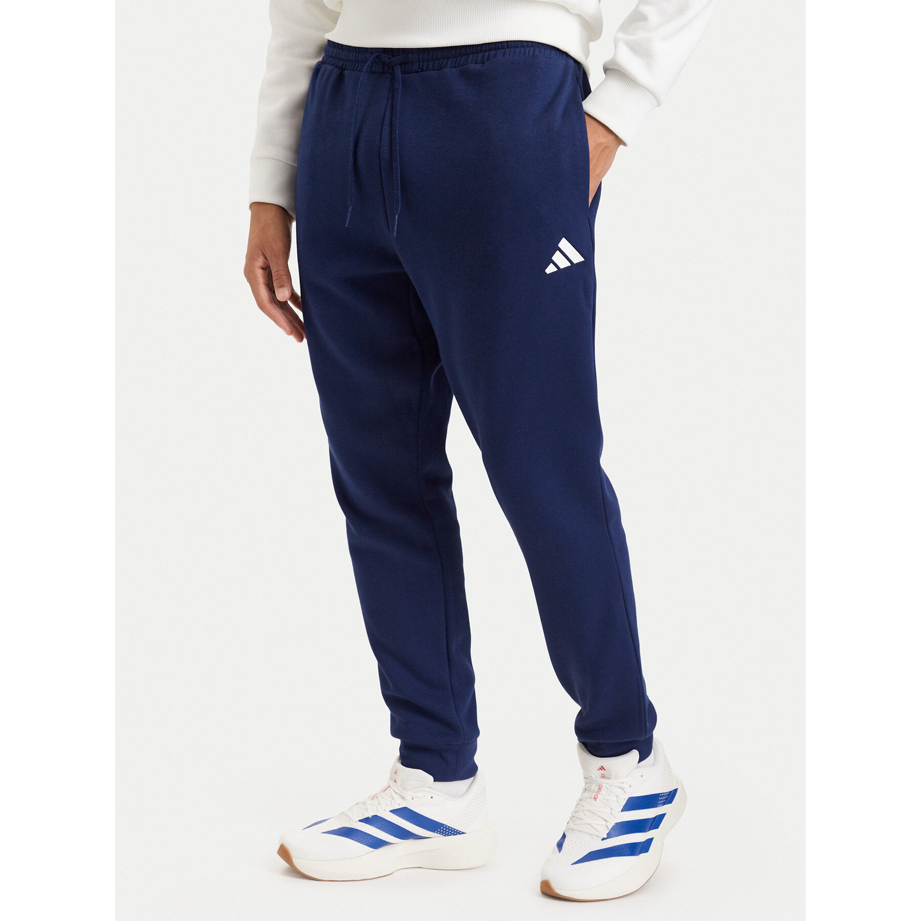 adidas Jogginghose Essentials Feelcozy JE3814 Blau Regular Fit