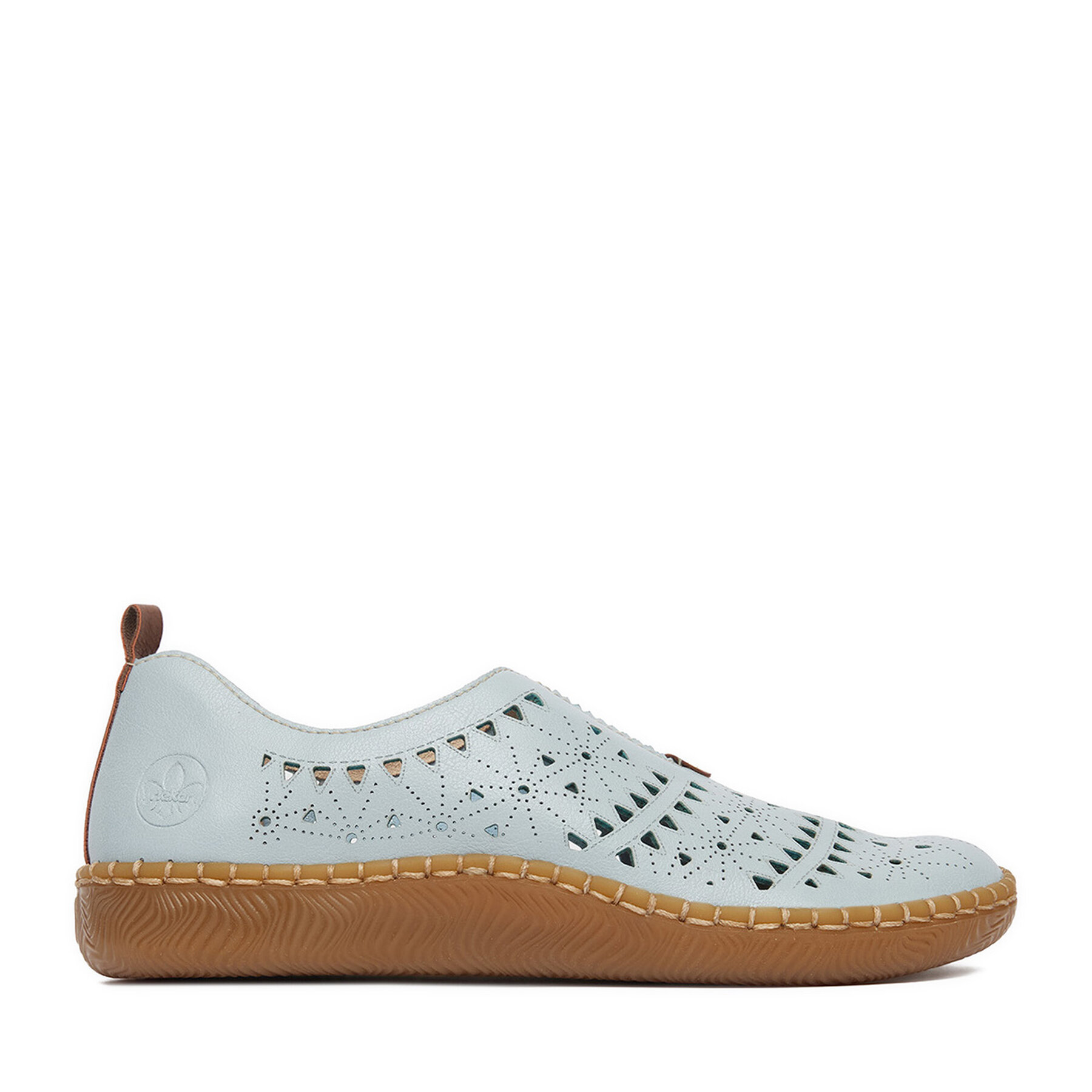 Κλειστά παπούτσια Rieker CEO-N2452-10 Ανοιχτό μπλε