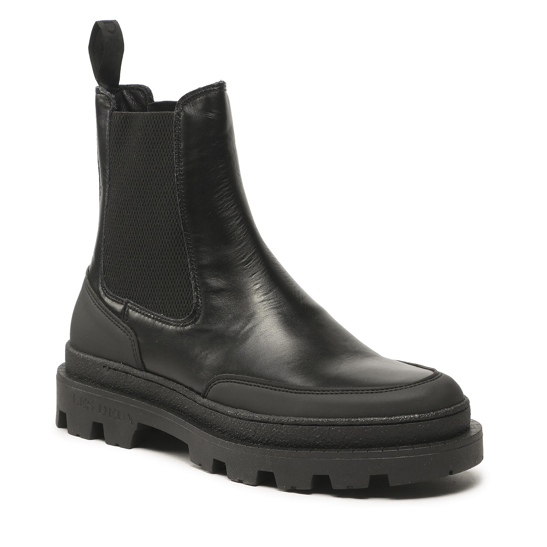 Ghete Jodhpur Les Deux Tanner Leather Chealsea Boot LDM820021 Black 100100