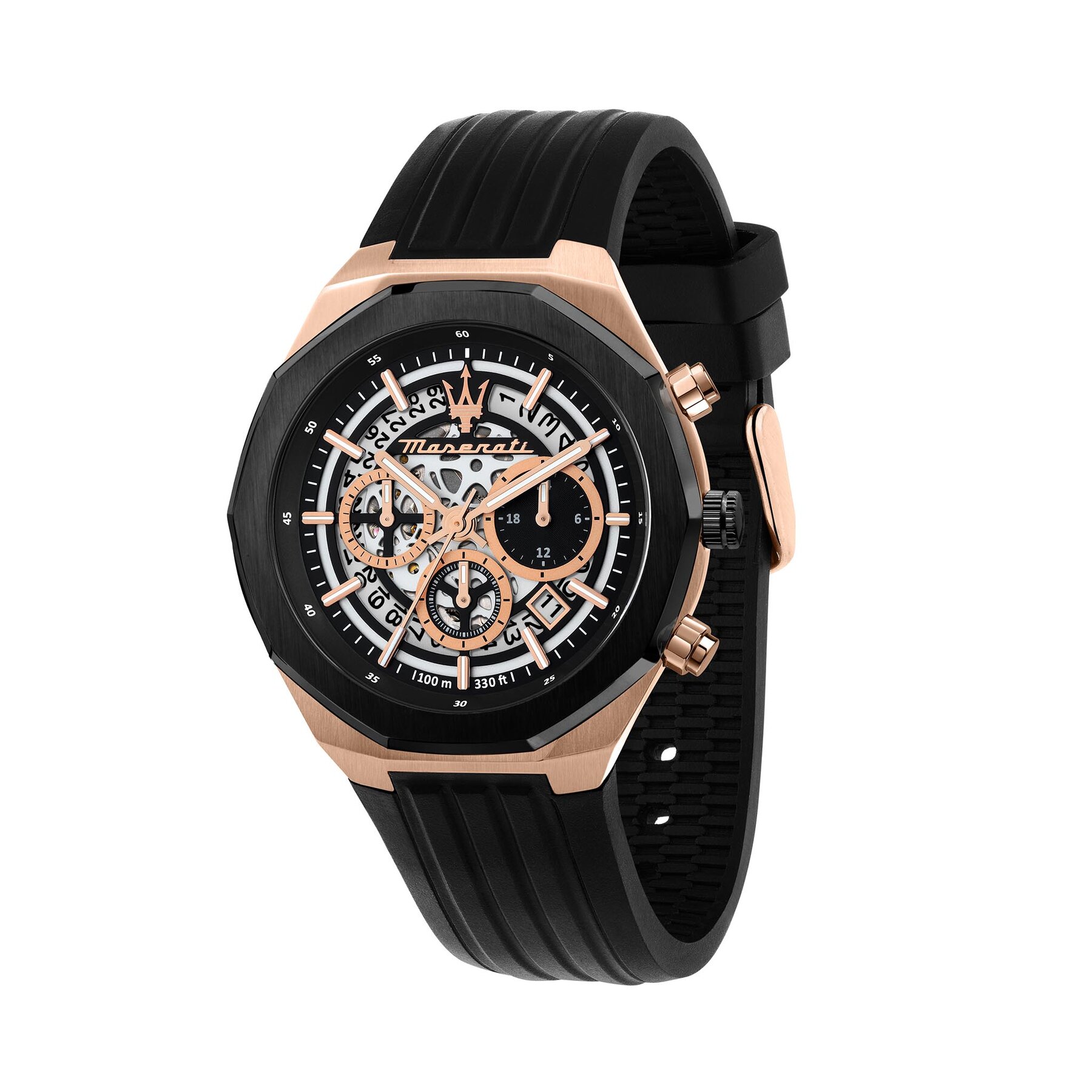 Hodinky Maserati Stile R8871642003 Čierna
