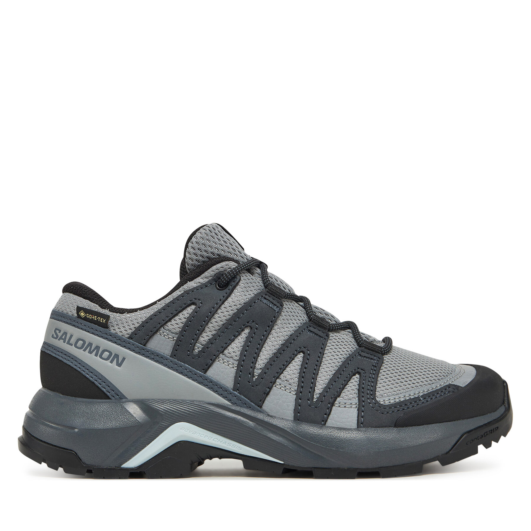 Trekingová obuv Salomon X-Adventure Recon Gore Tex L47813300 Šedá