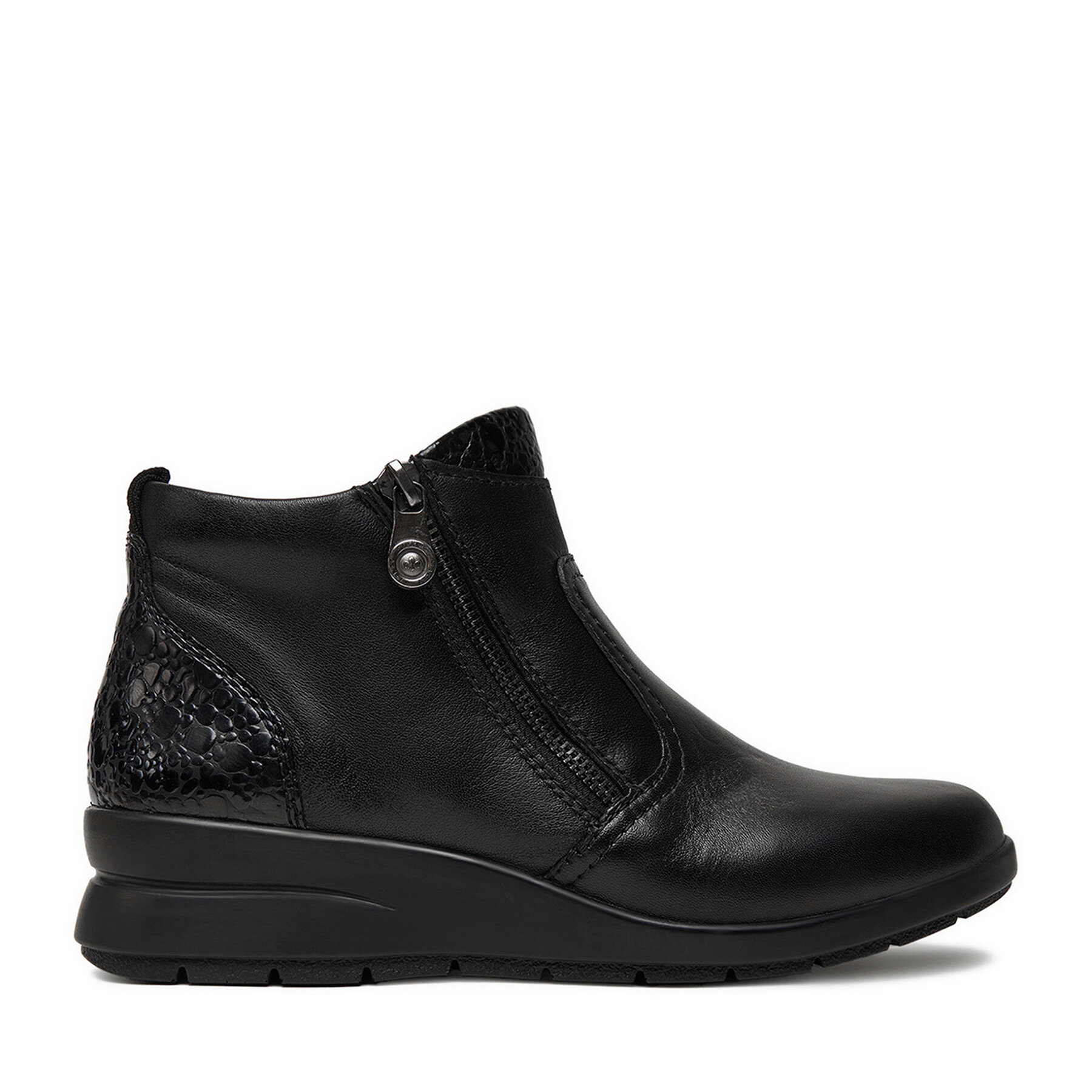 Členková obuv Rieker L4861-00 Čierna