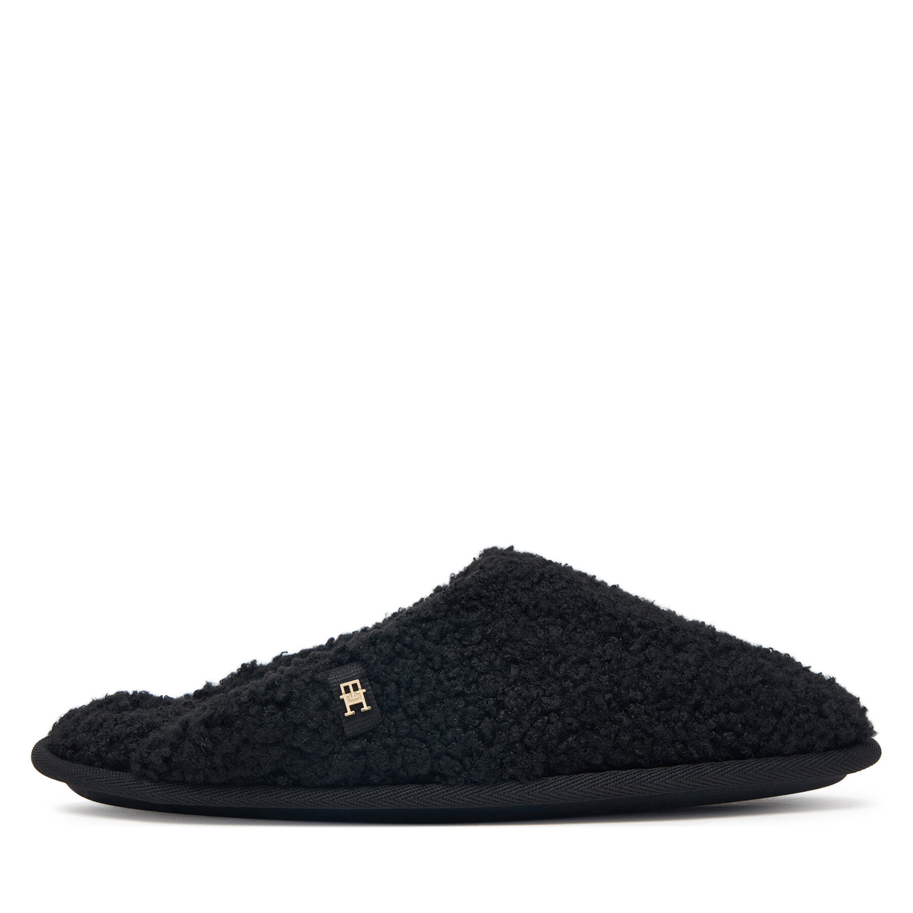 Papuče Tommy Hilfiger Th House Shoes FW0FW09618 Čierna
