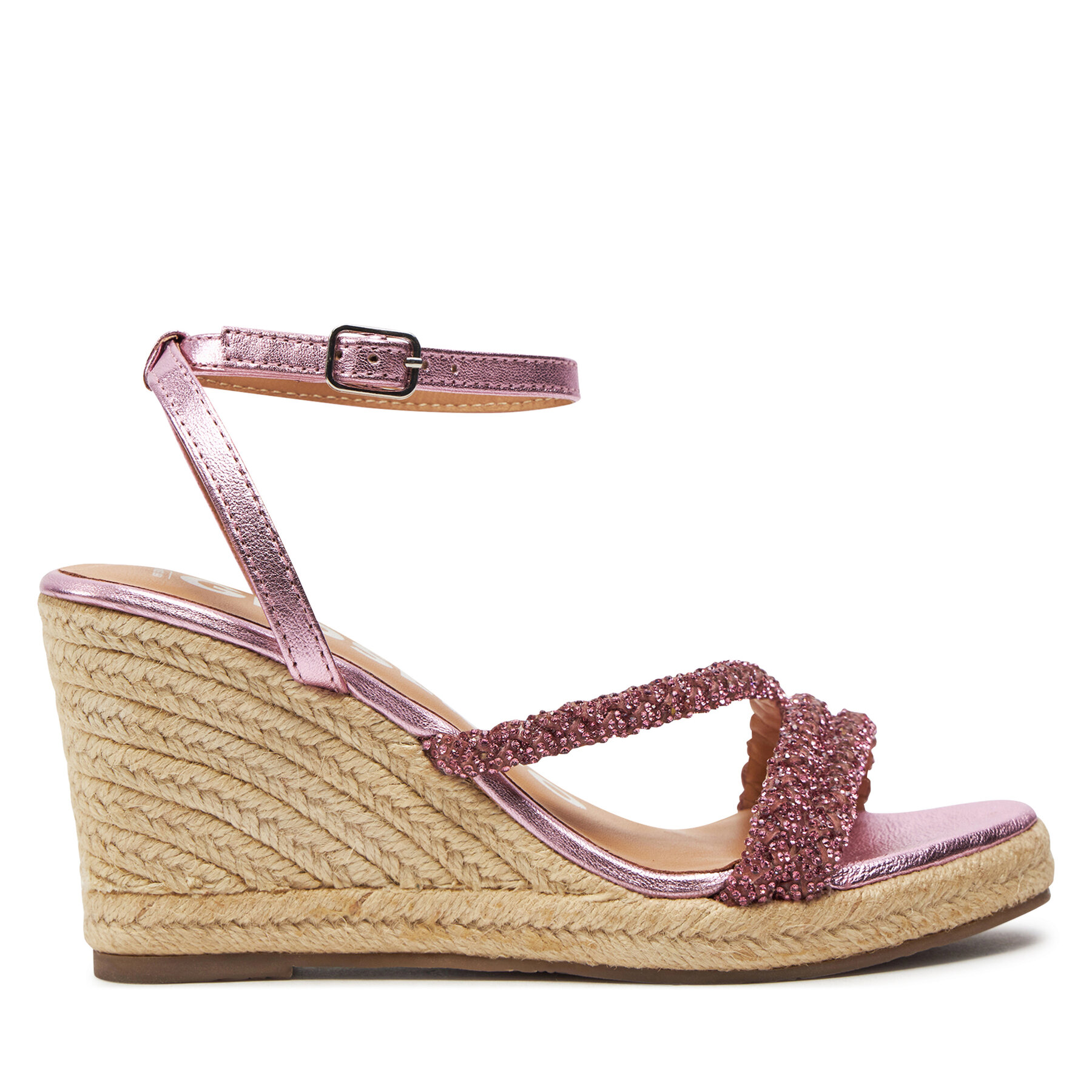 Damskie Espadryle Gioseppo, Rozmiar 39 Różowy Menfi 72064-P