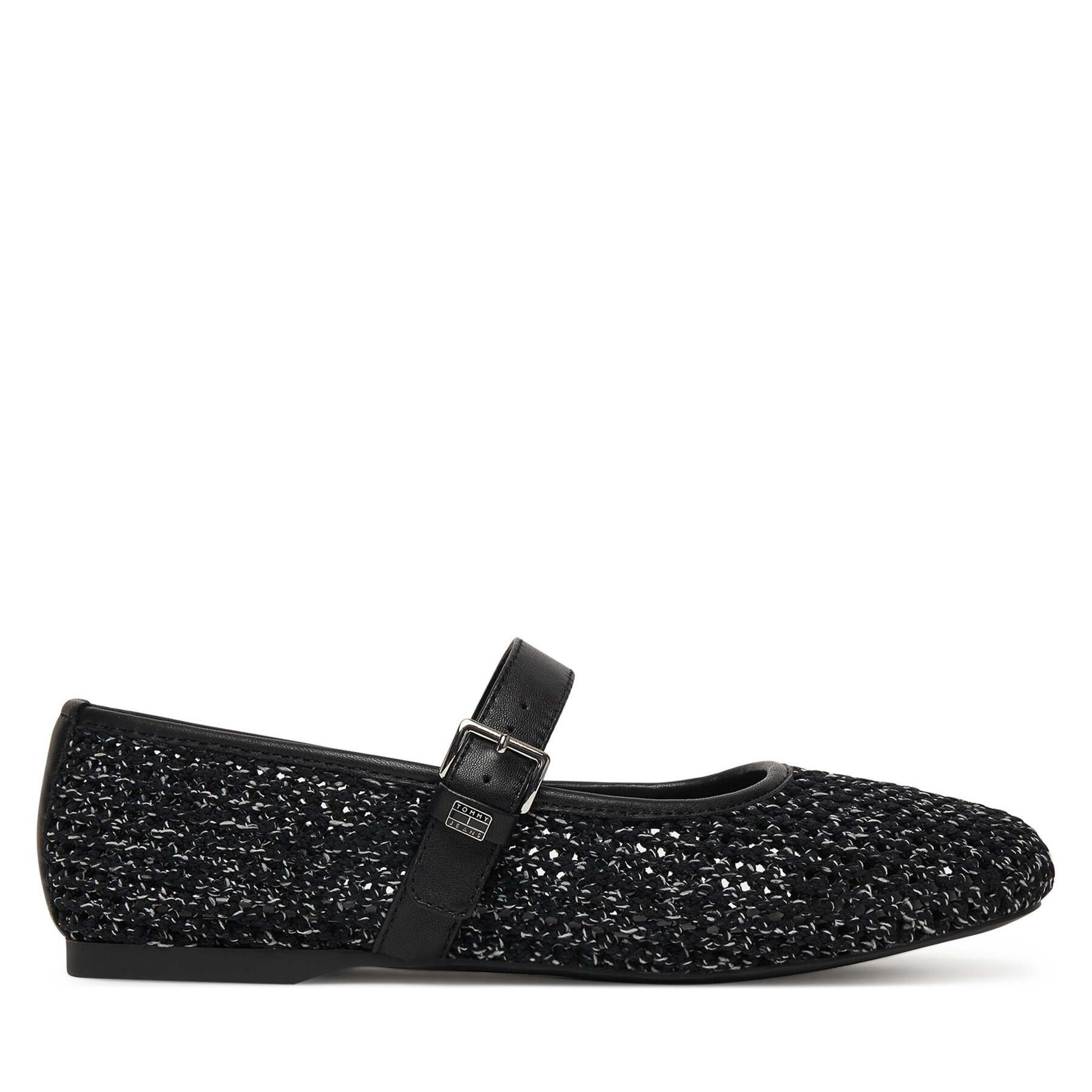 Balerinke Tommy Jeans Tjw Knitted Ballerina EN0EN03030 Crna