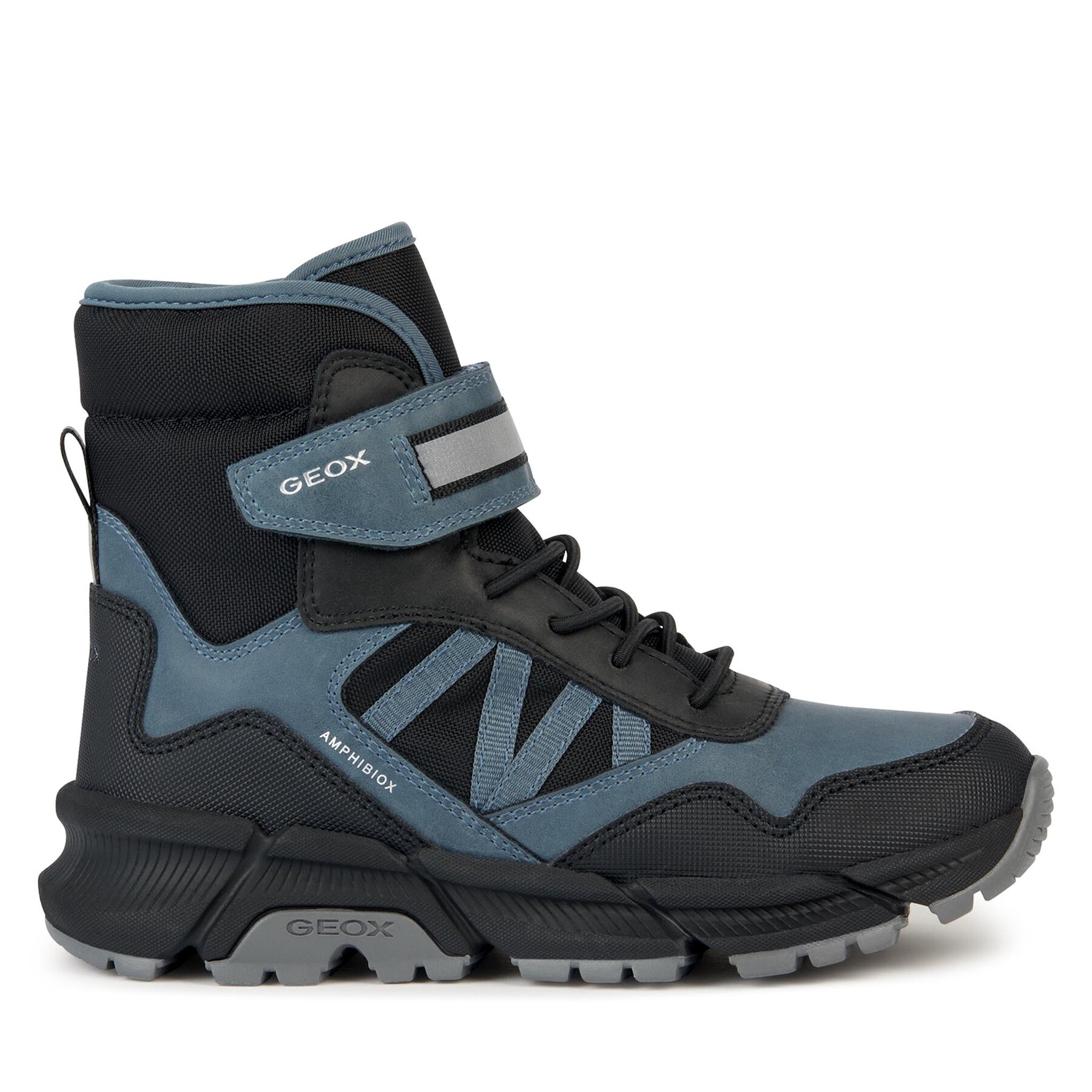 Bottes de neige Geox J Flexyper Plus Boy J36LCD 0MEFU C4321 M Bleu