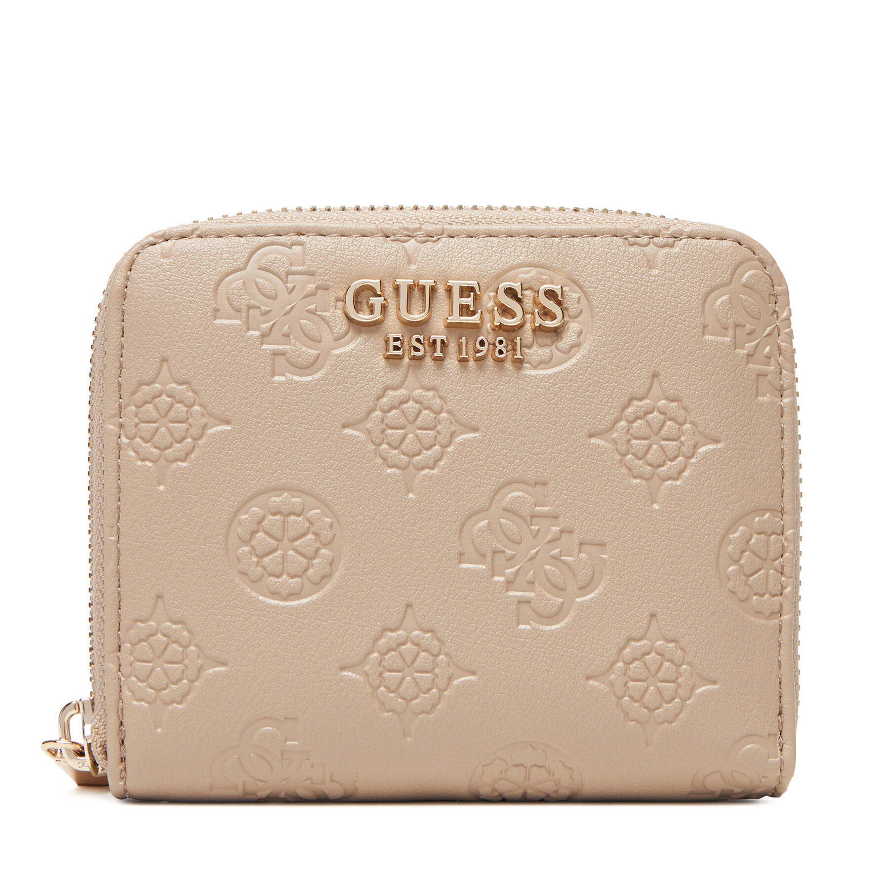 Portofel Mic de Damă Guess Phoebe Slg SWPD96 65137 Bej