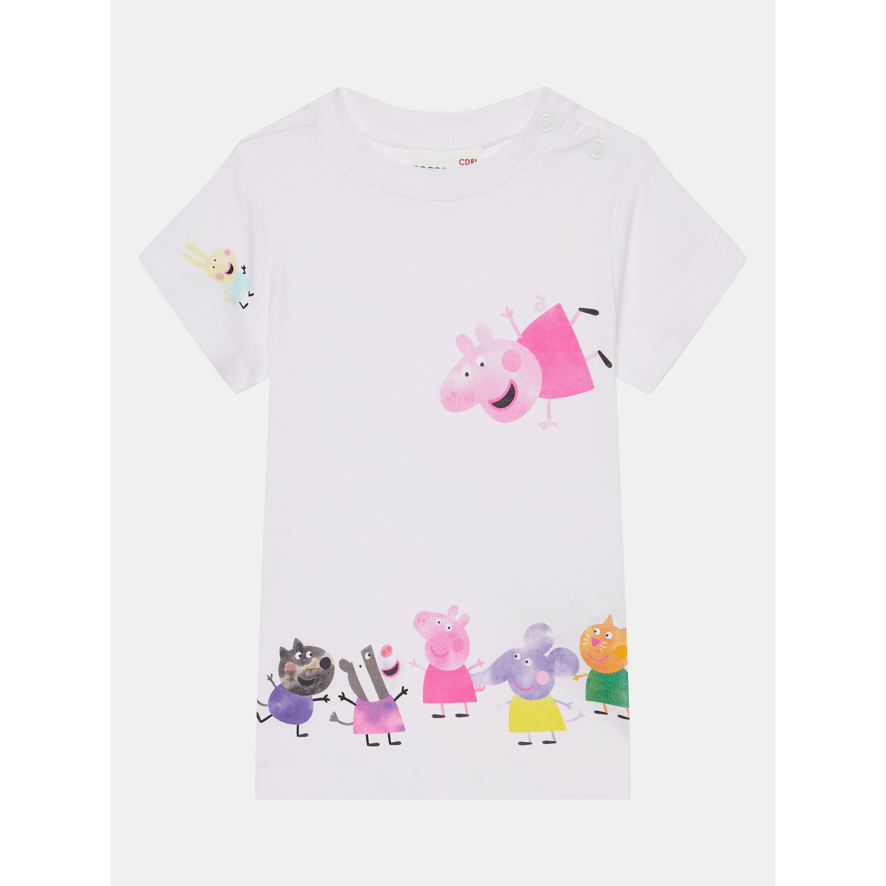 Coccodrillo T-Shirt WC4143204LGD Λευκό Regular Fit