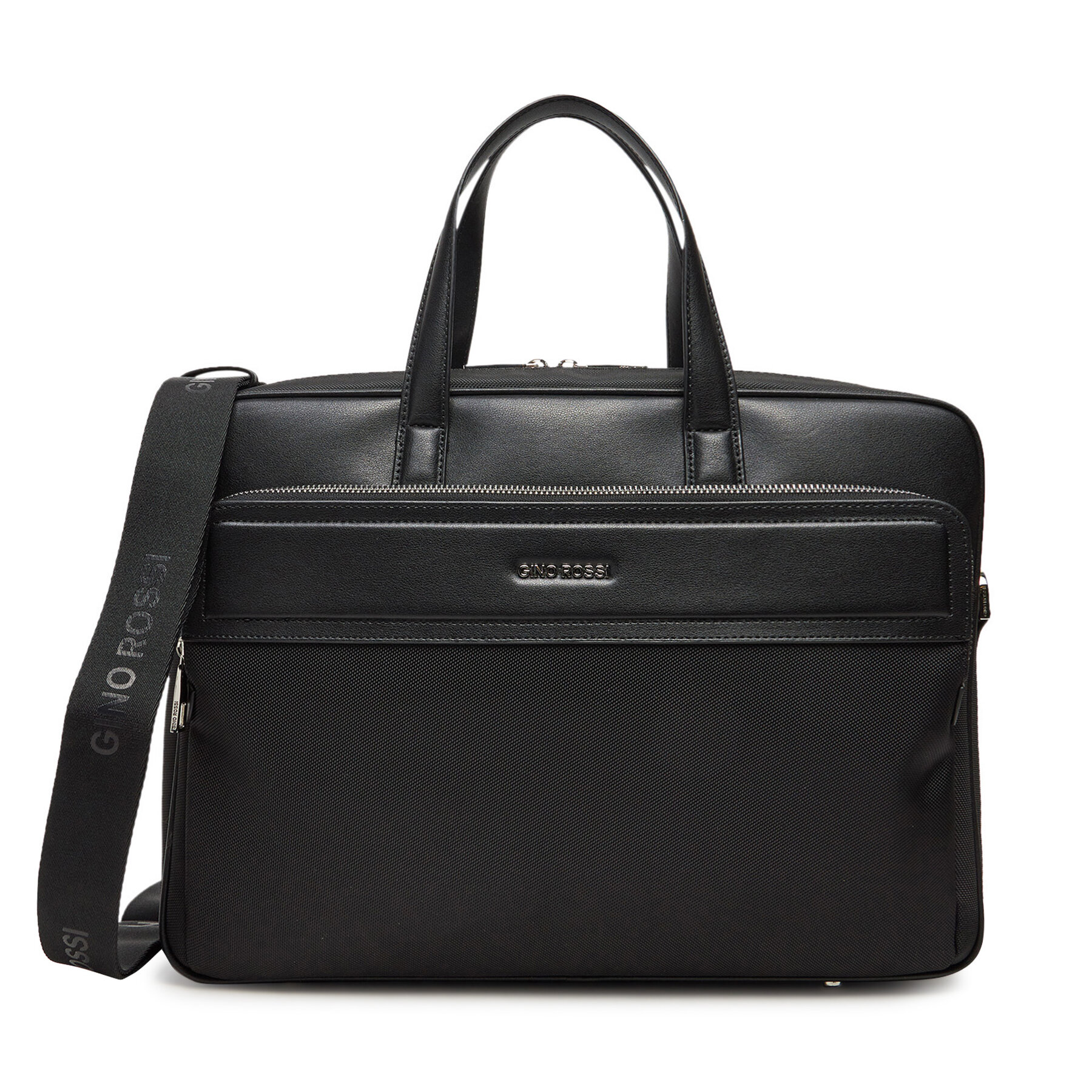 Чанта за лаптоп Gino Rossi 05A11192-1 Черен
