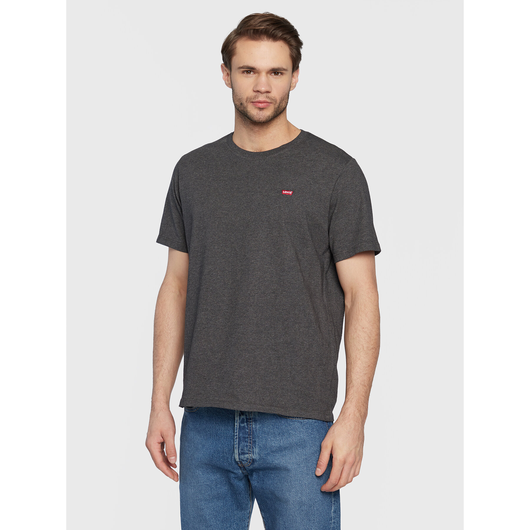 Levi's® T-Shirt Original Housemark 56605-0149 Γκρι Regular Fit