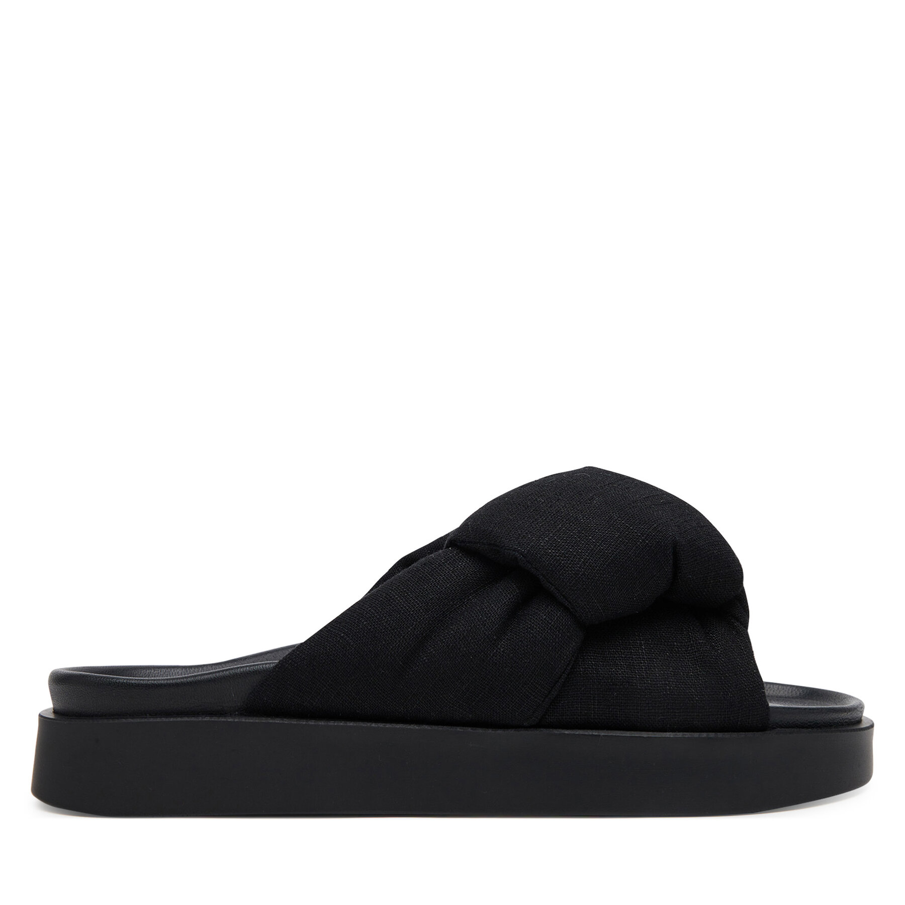 Παντόφλες Inuikii Oversized 70104-147 Μαύρο