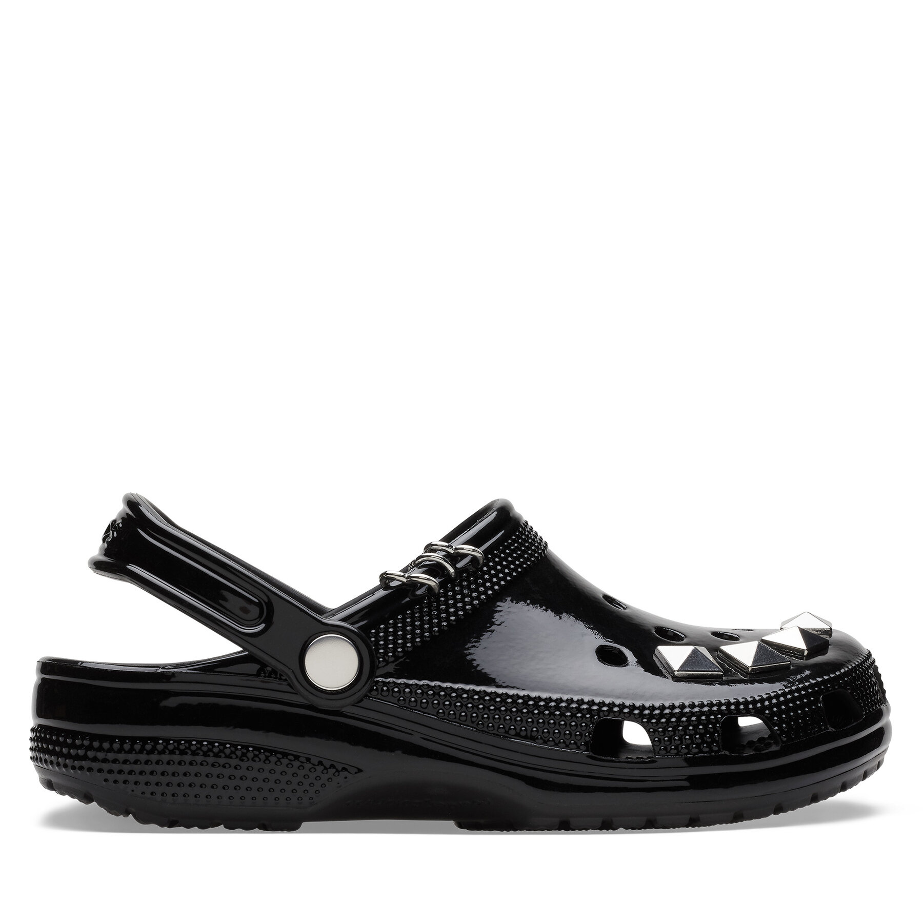 Mules / sandales de bain Crocs Classic Studded Clog 210390 Noir